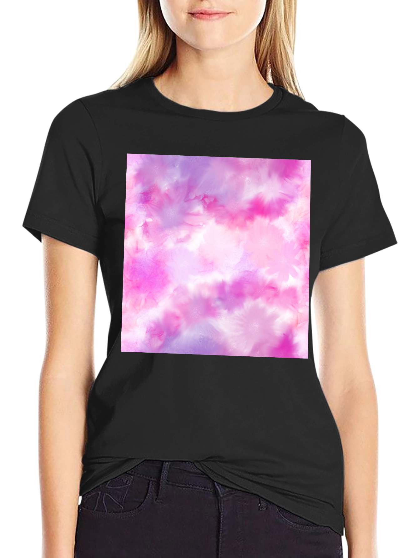 Watercolor Tie-Dye Graphic Tee