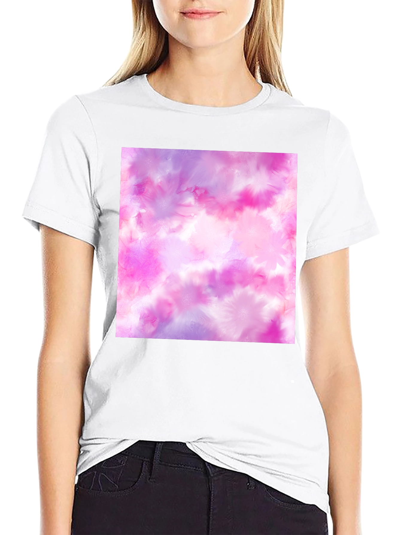Watercolor Tie-Dye Graphic Tee