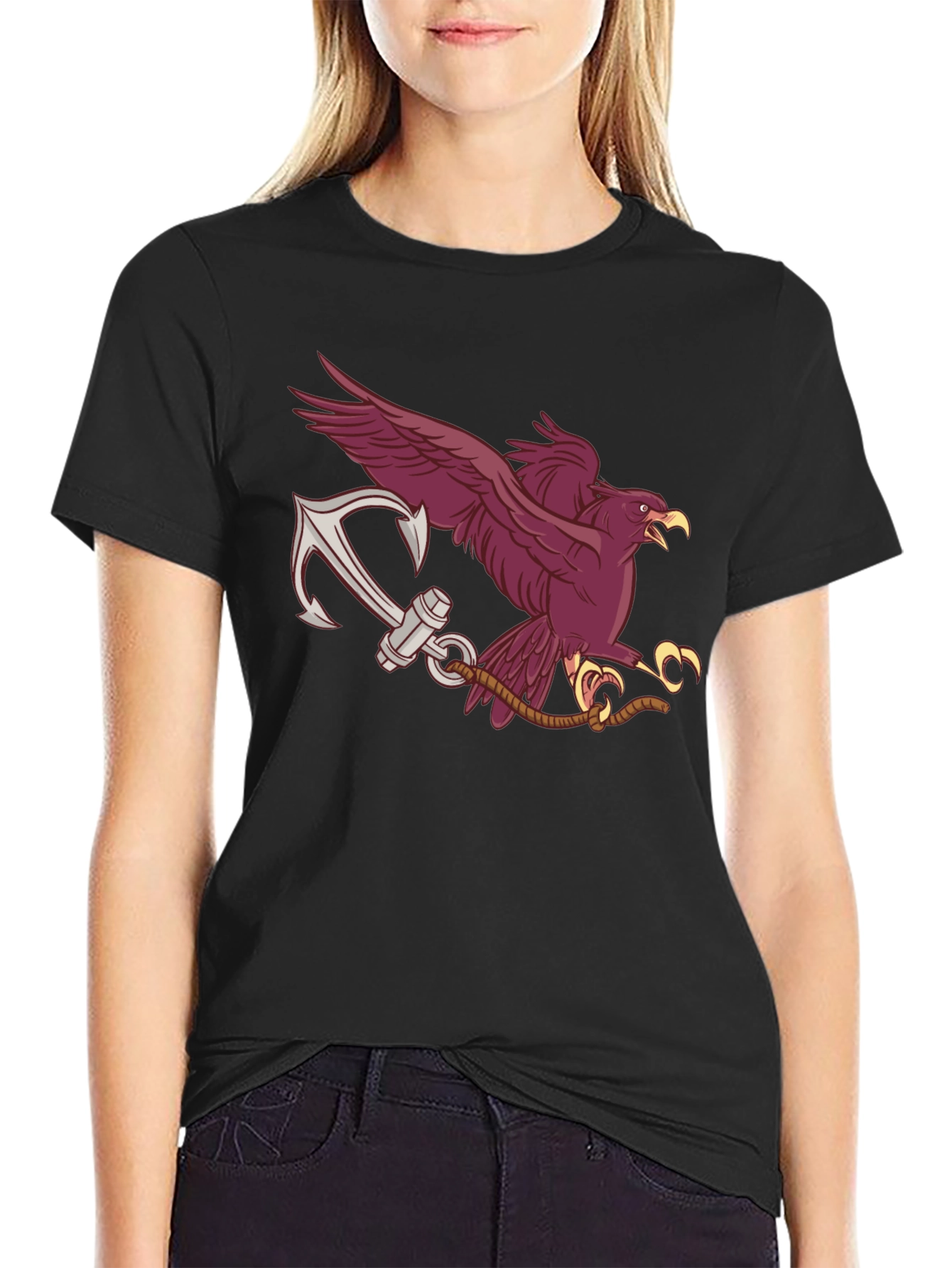 Eagle and Anchor Graphic Tee