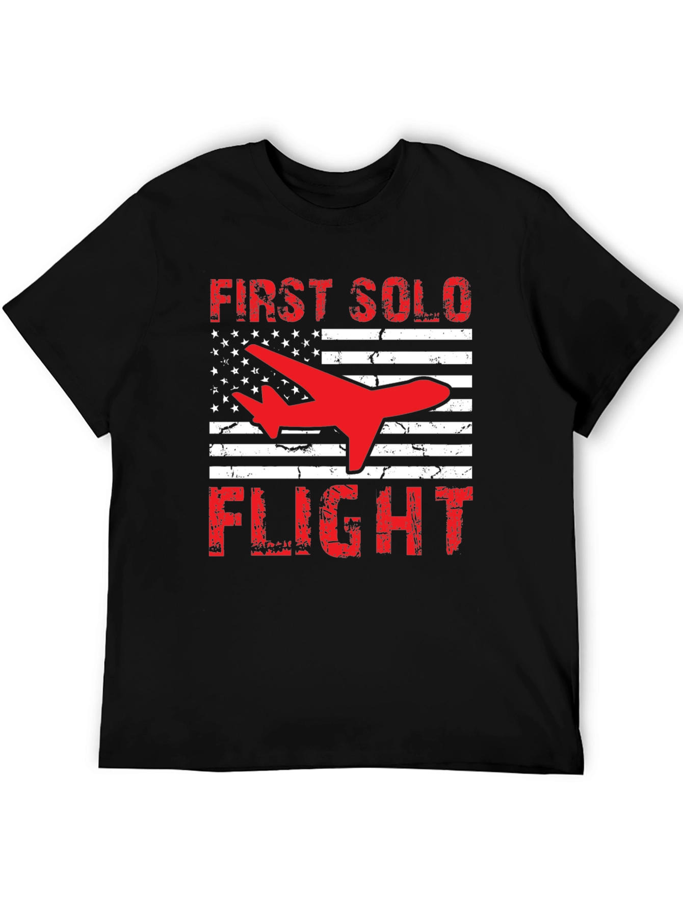 First Solo Flight Patriotic T-Shirt