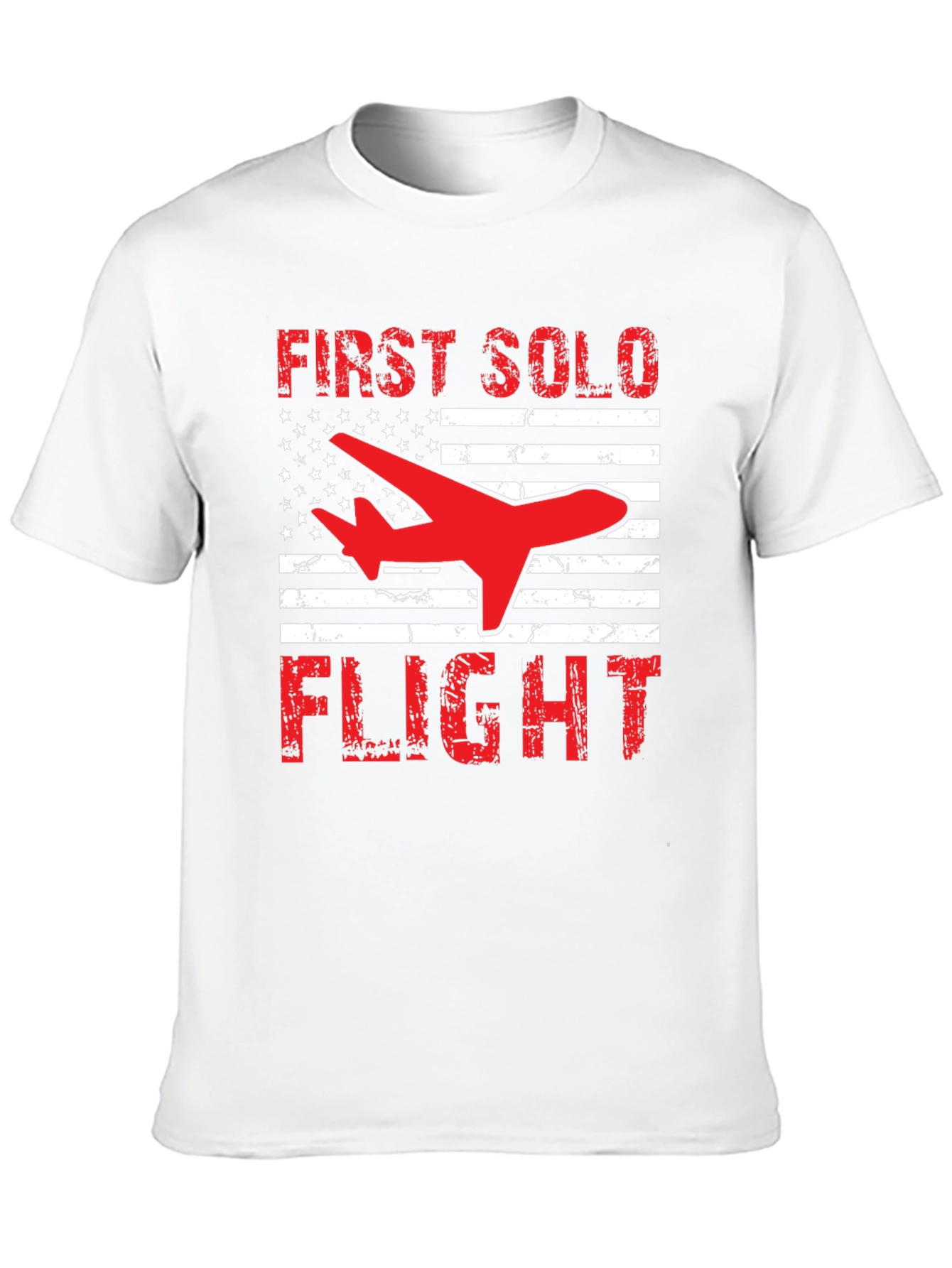 First Solo Flight Patriotic T-Shirt