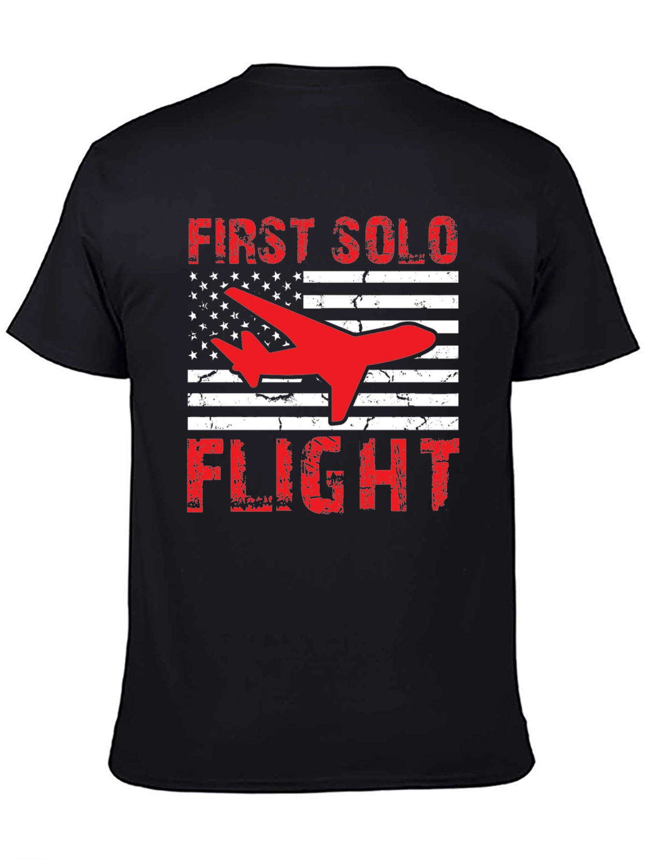 First Solo Flight Patriotic T-Shirt