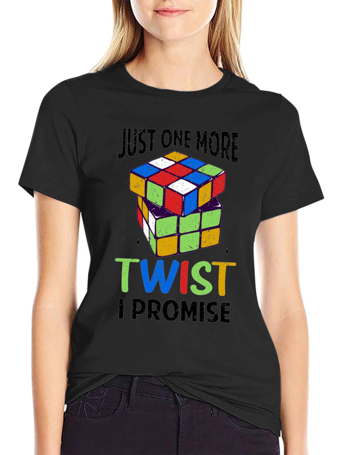 Just One More Twist Rubiks Cube T-Shirt