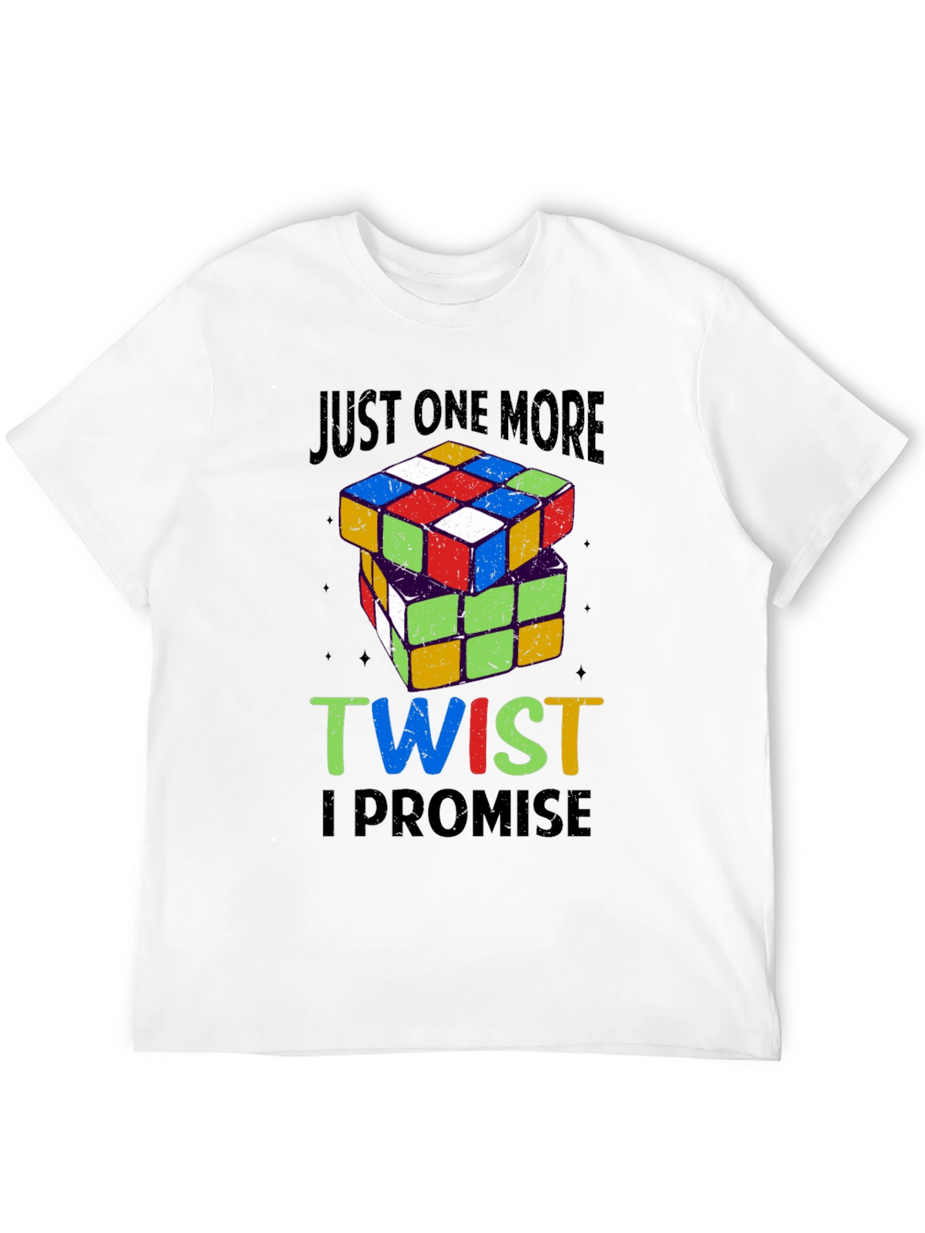 Just One More Twist Rubiks Cube T-Shirt