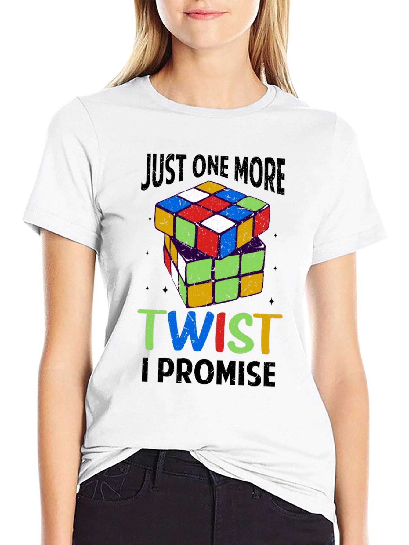 Just One More Twist Rubiks Cube T-Shirt