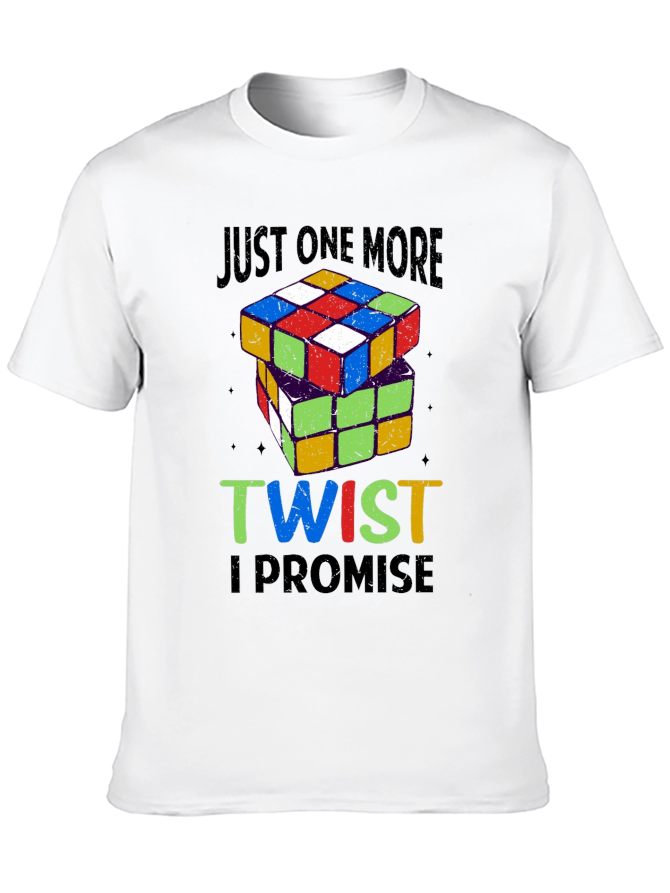 Just One More Twist Rubiks Cube T-Shirt