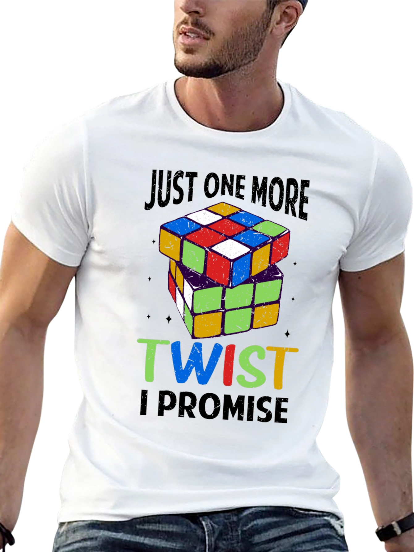 Just One More Twist Rubiks Cube T-Shirt