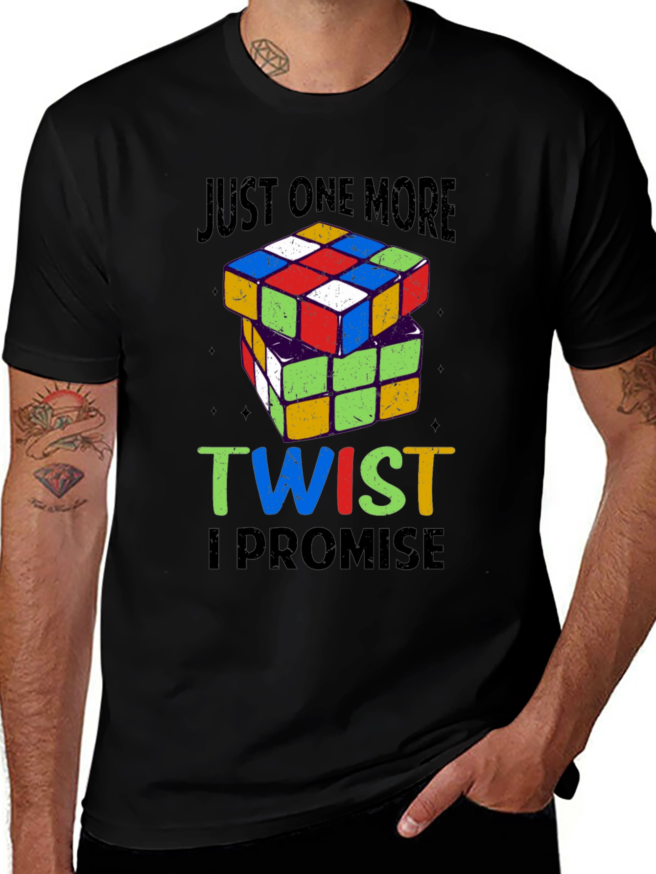 Just One More Twist Rubiks Cube T-Shirt
