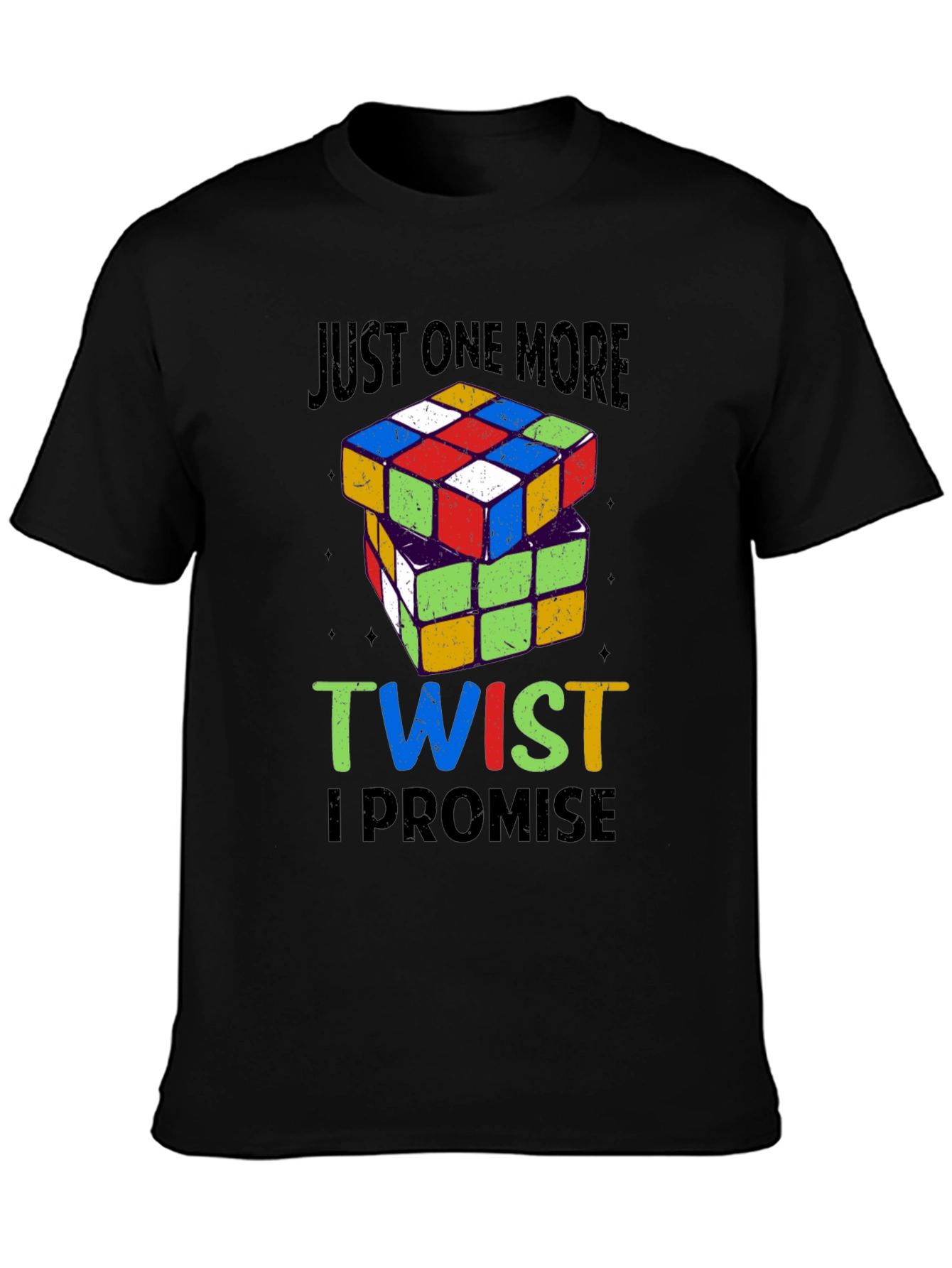 Just One More Twist Rubiks Cube T-Shirt