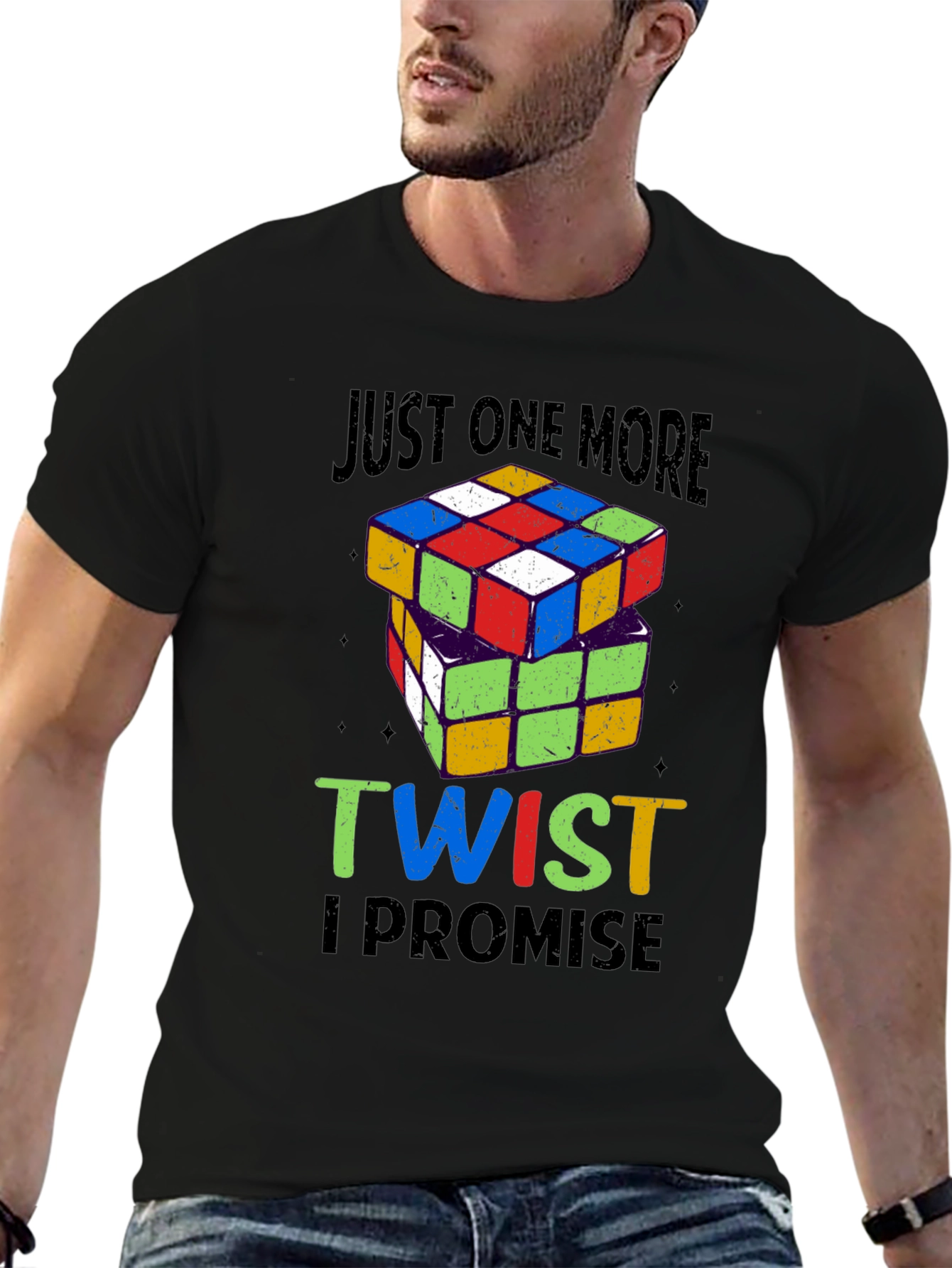 Just One More Twist Rubiks Cube T-Shirt