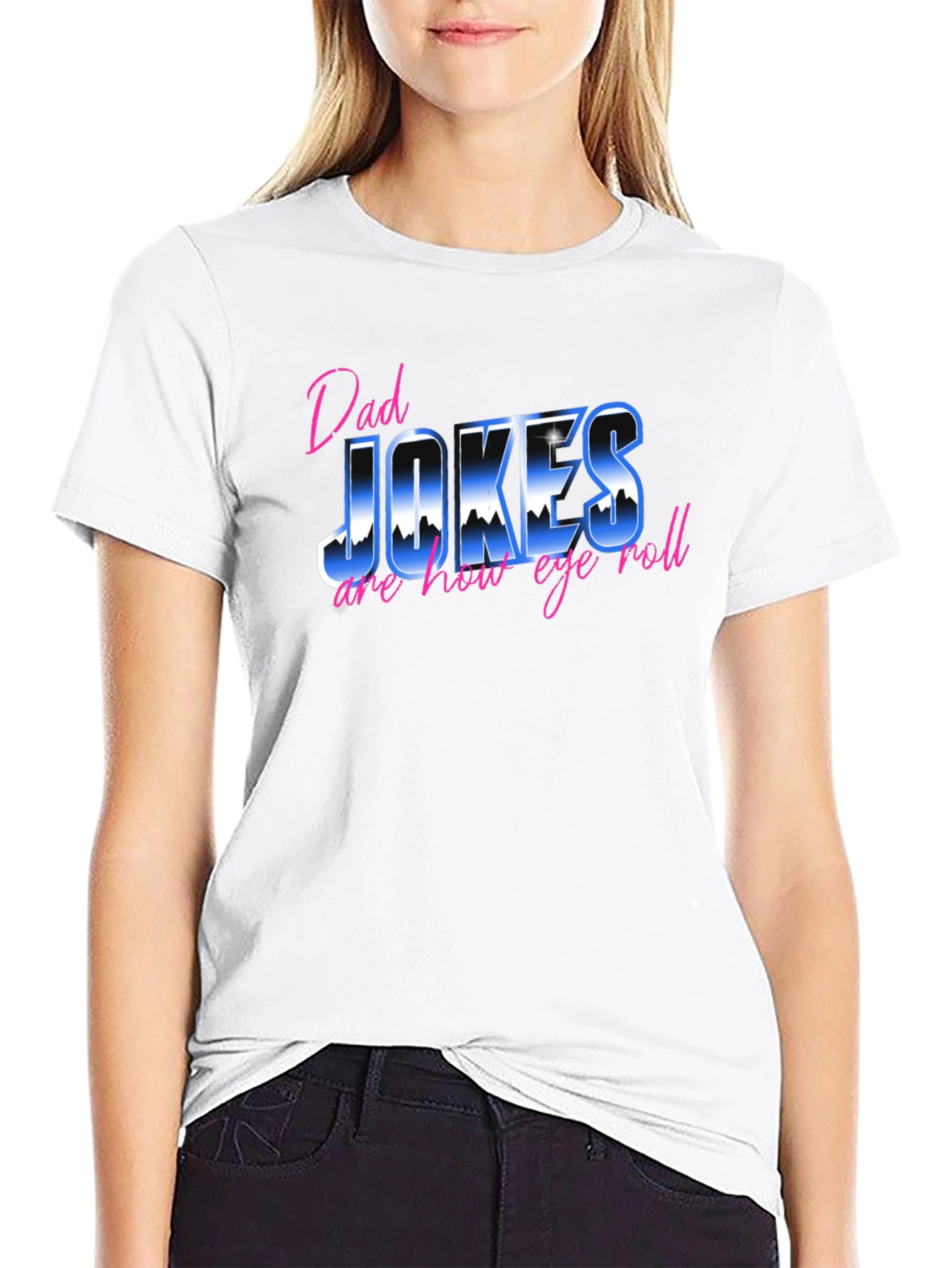 Dad Jokes T-Shirt - Eye Roll Edition