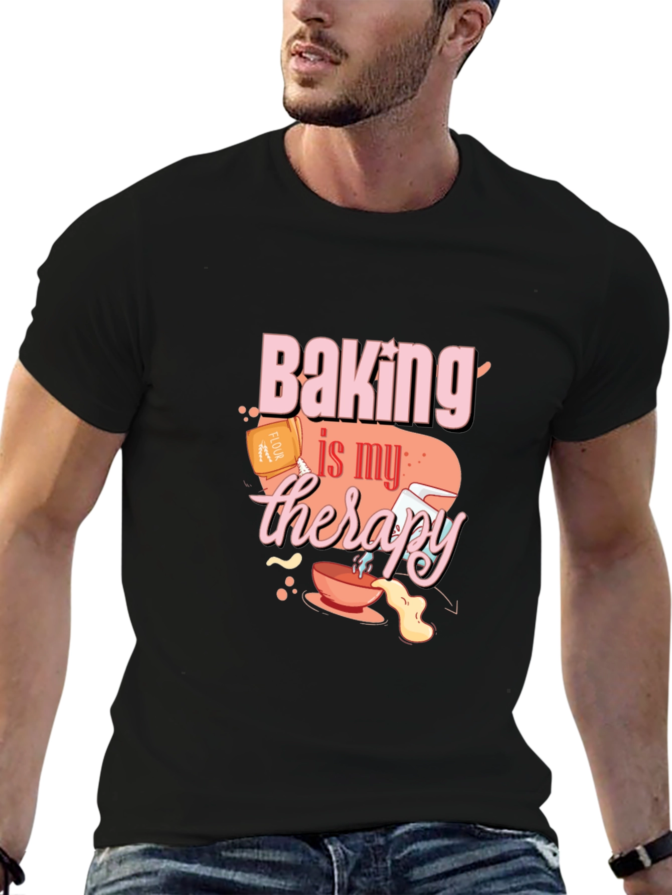 Baking Therapy T-Shirt - Comfort & Style