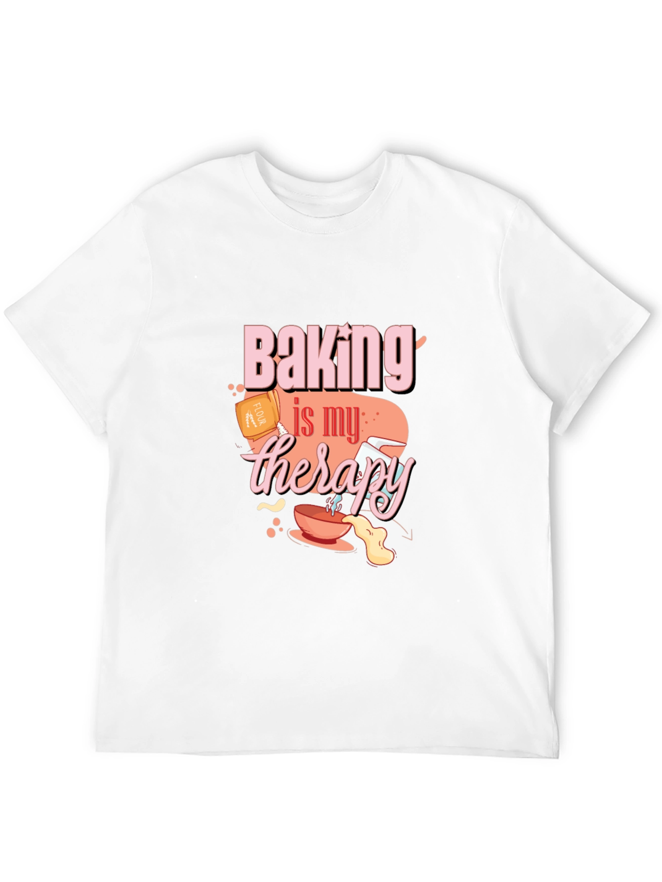 Baking Therapy T-Shirt - Comfort & Style