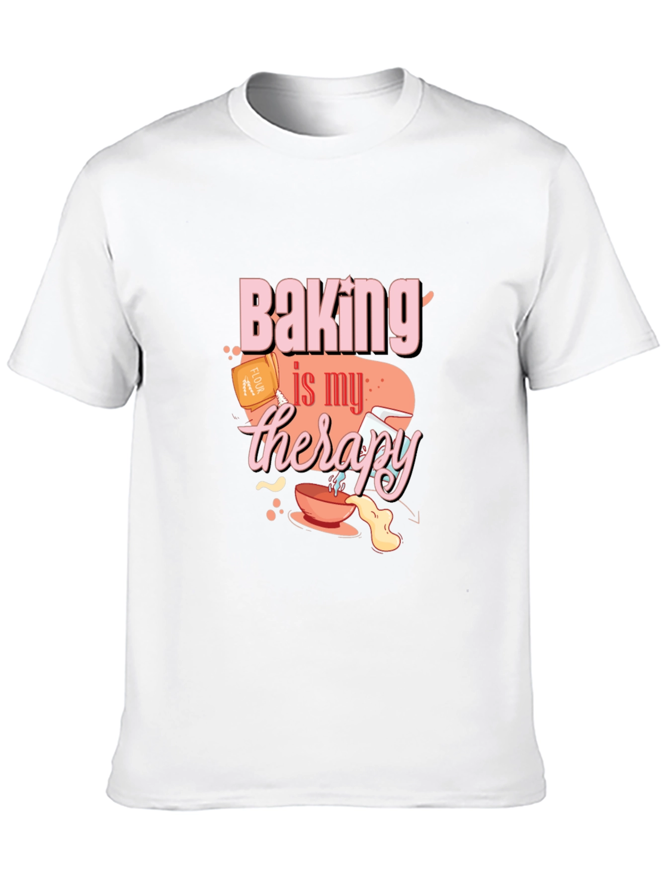 Baking Therapy T-Shirt - Comfort & Style