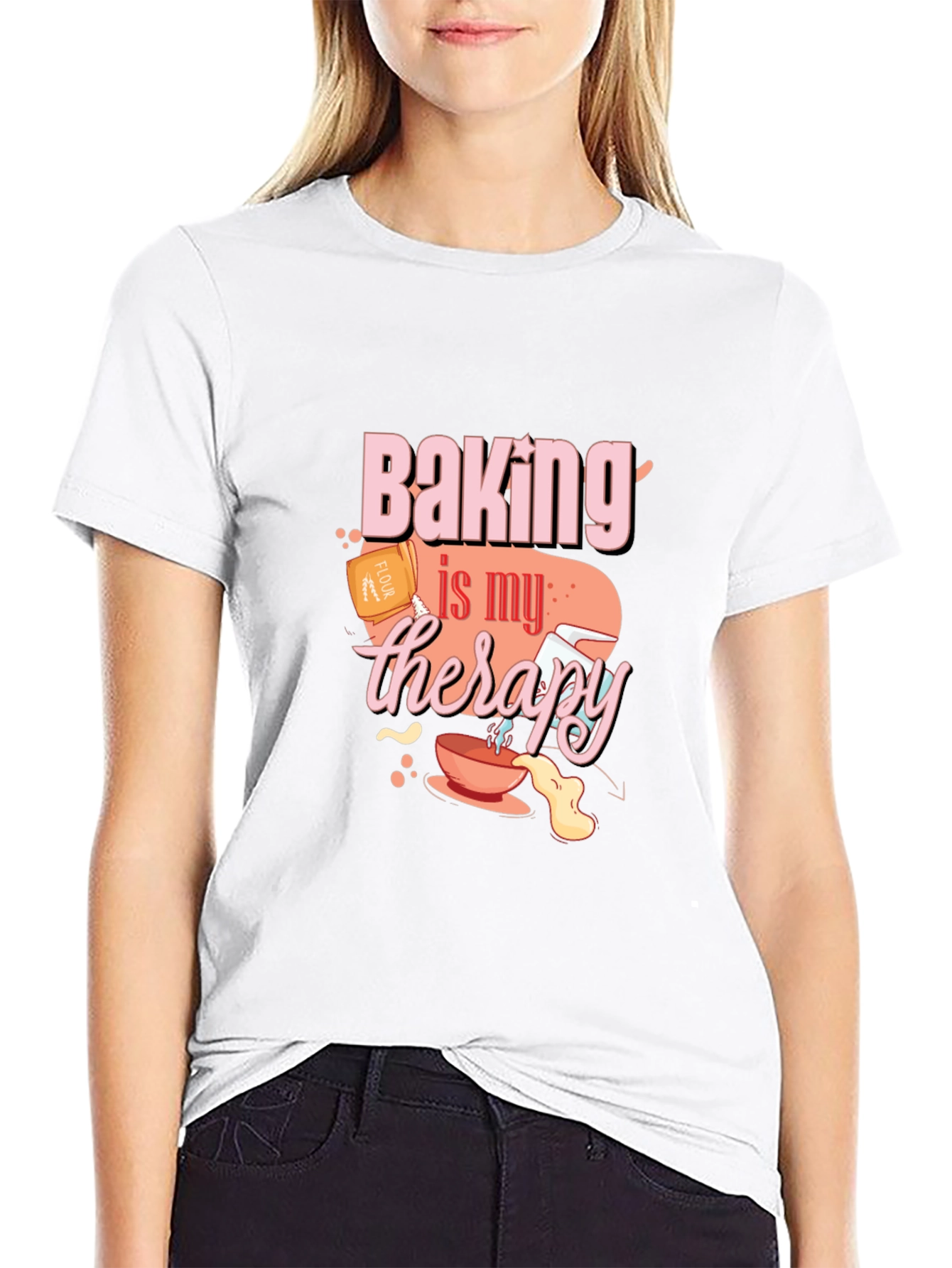 Baking Therapy T-Shirt - Comfort & Style