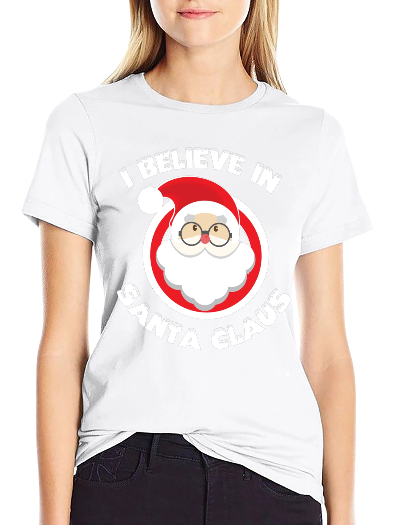 Believe In Santa Claus Graphic Tee