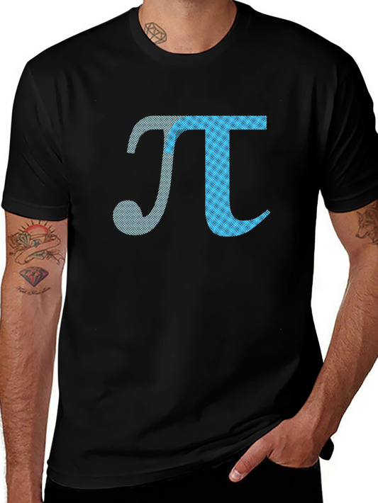 Pi Symbol Graphic Tee - Cool Math T-Shirt