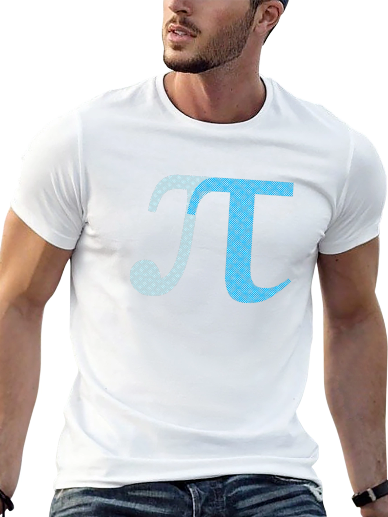 Pi Symbol Graphic Tee - Cool Math T-Shirt