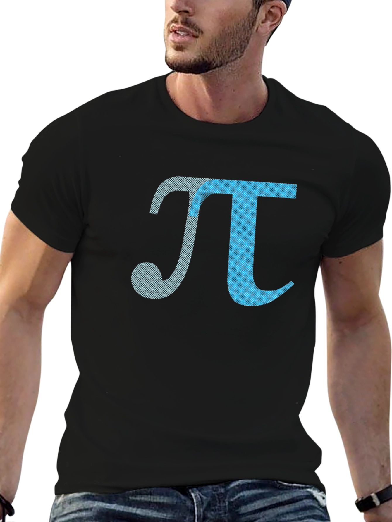 Pi Symbol Graphic Tee - Cool Math T-Shirt