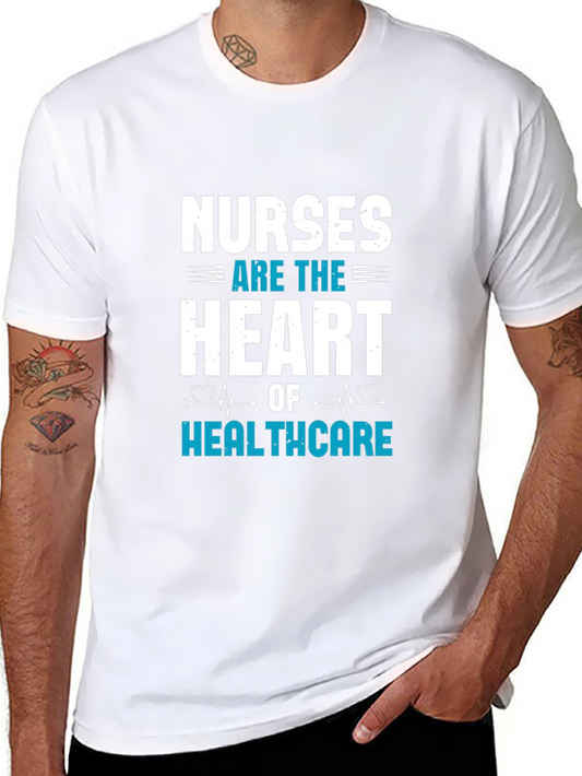 Nurses are the Heart T-Shirt - Healthcare Hero