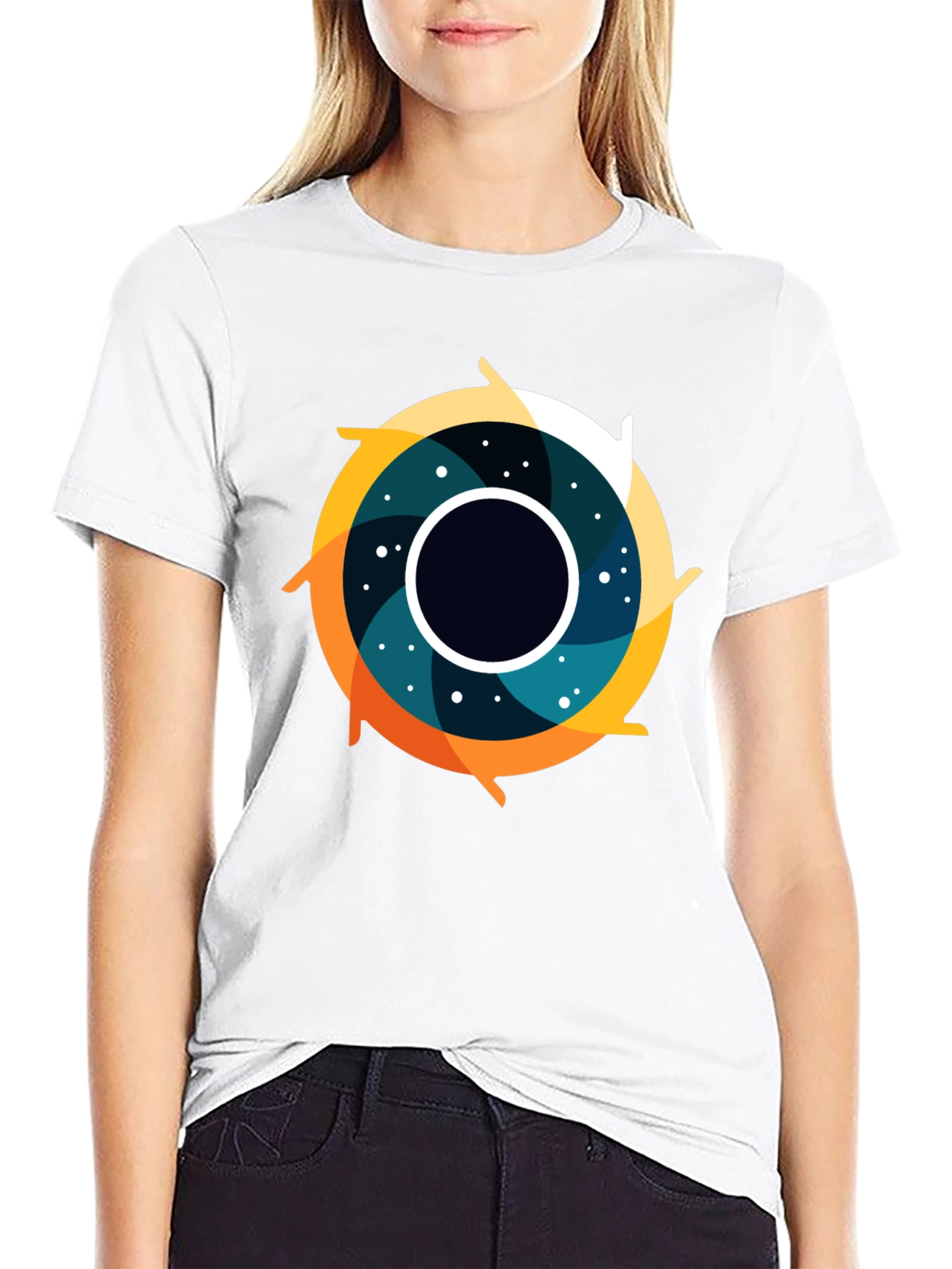 Cosmic Eye T-Shirt - Stylish Galaxy Design