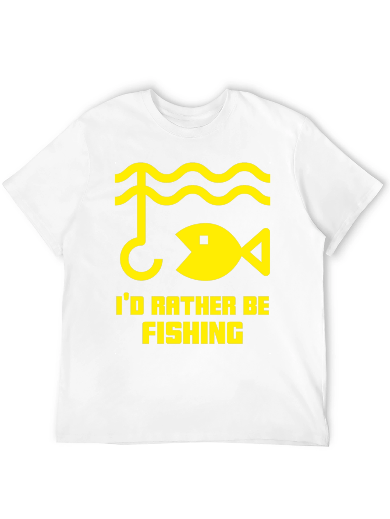 Id Rather Be Fishing T-Shirt - Angler Gift