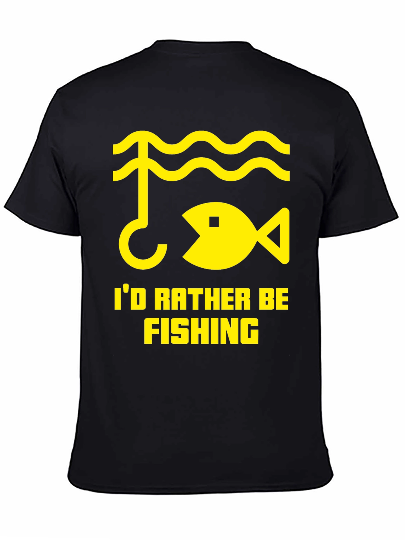 Id Rather Be Fishing T-Shirt - Angler Gift