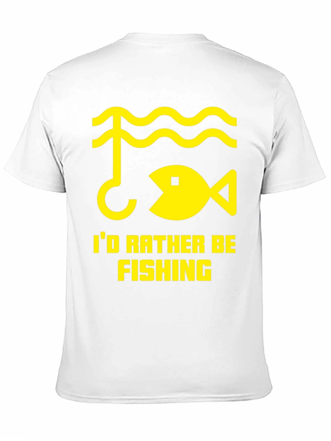 Id Rather Be Fishing T-Shirt - Angler Gift