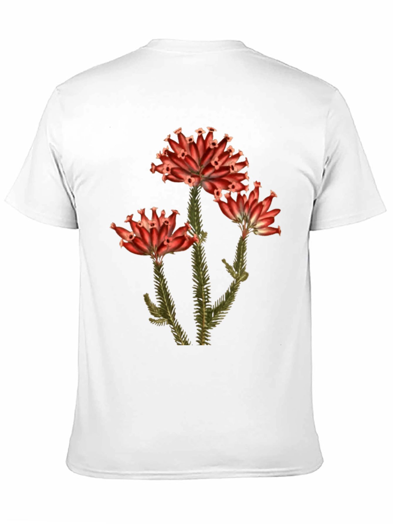 Botanical Print Tee - Unique Floral Design