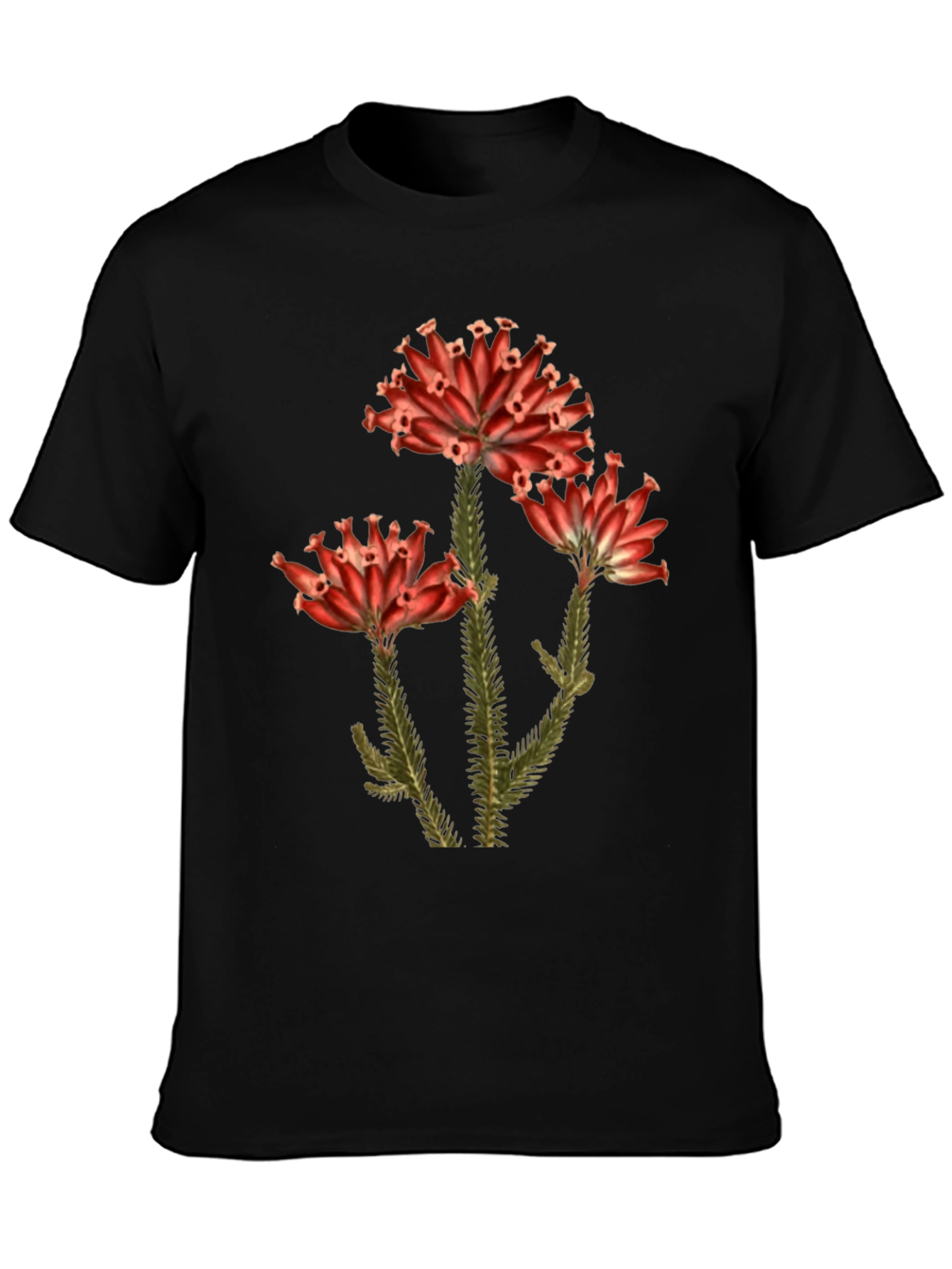 Botanical Print Tee - Unique Floral Design