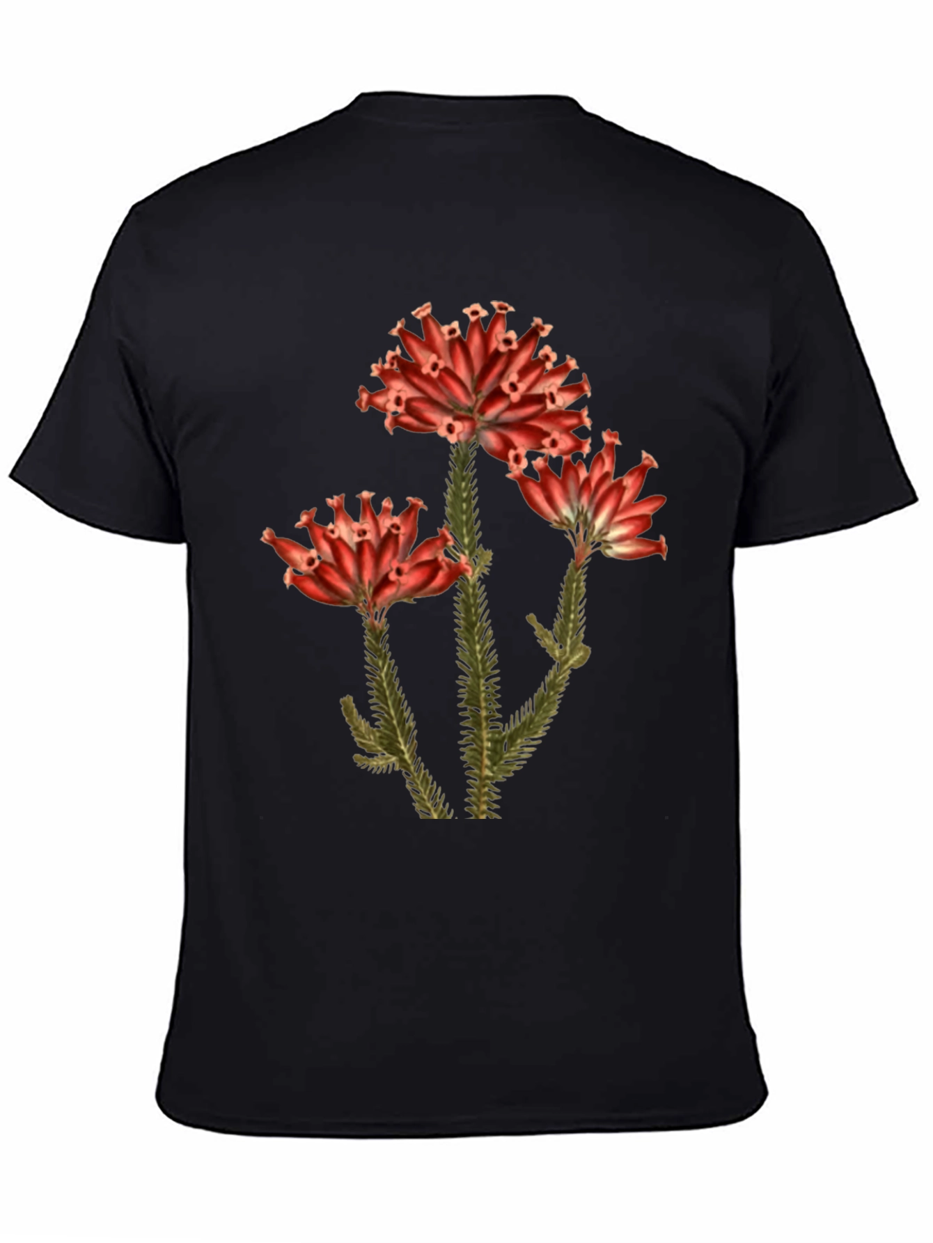 Botanical Print Tee - Unique Floral Design
