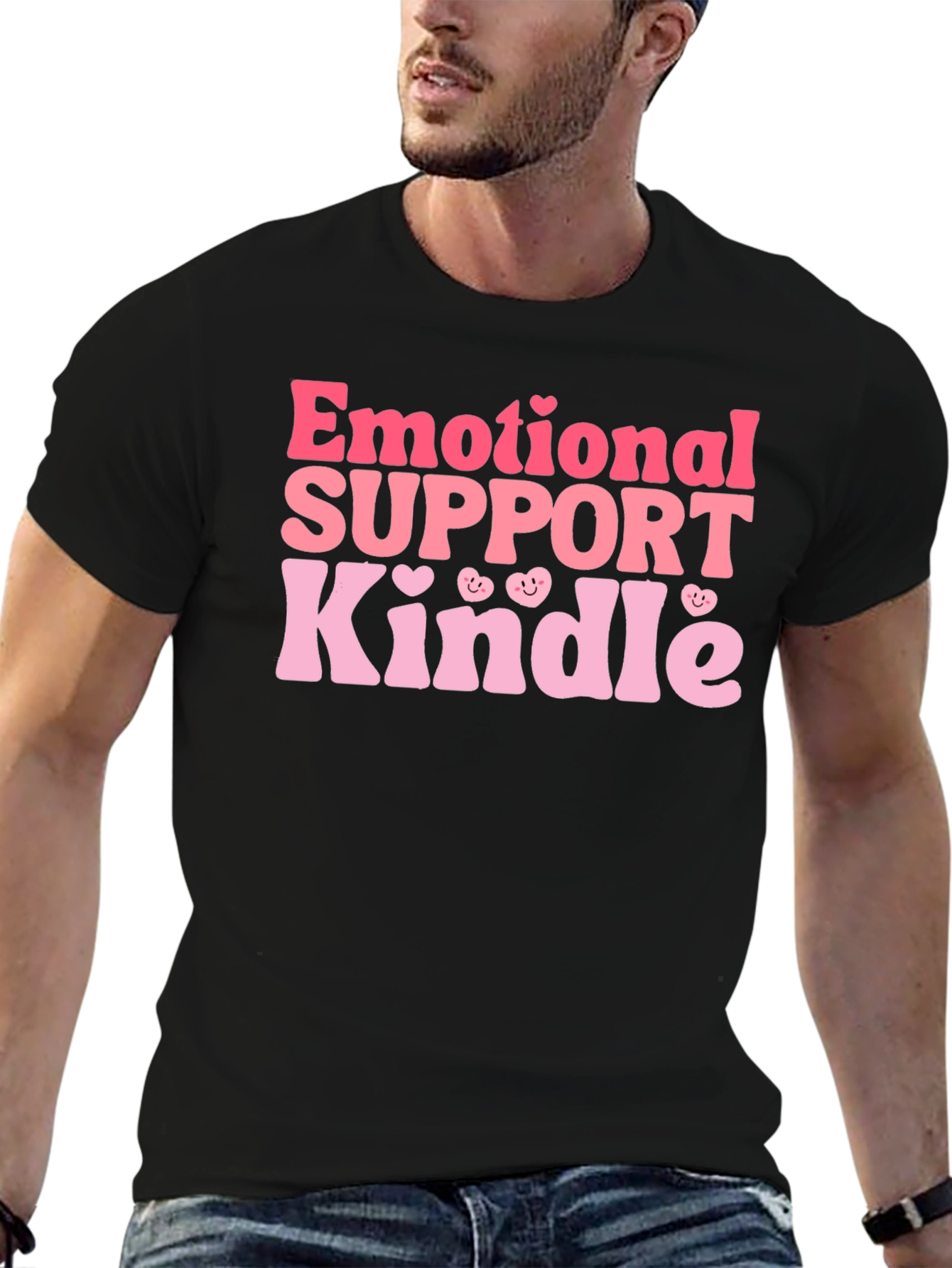 Emotional Support Kindle T-Shirt