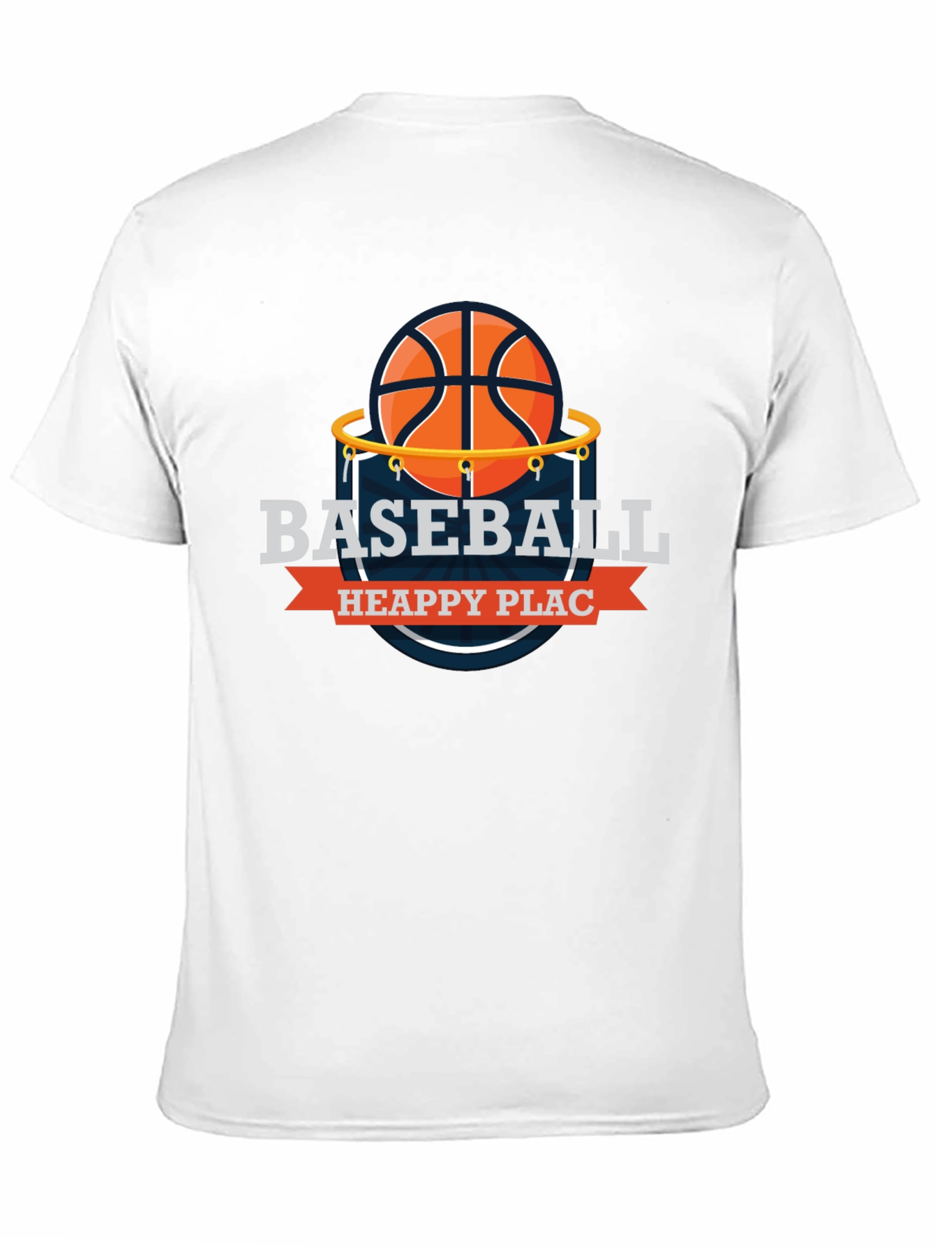 Basketball Heappy Plac T-Shirt
