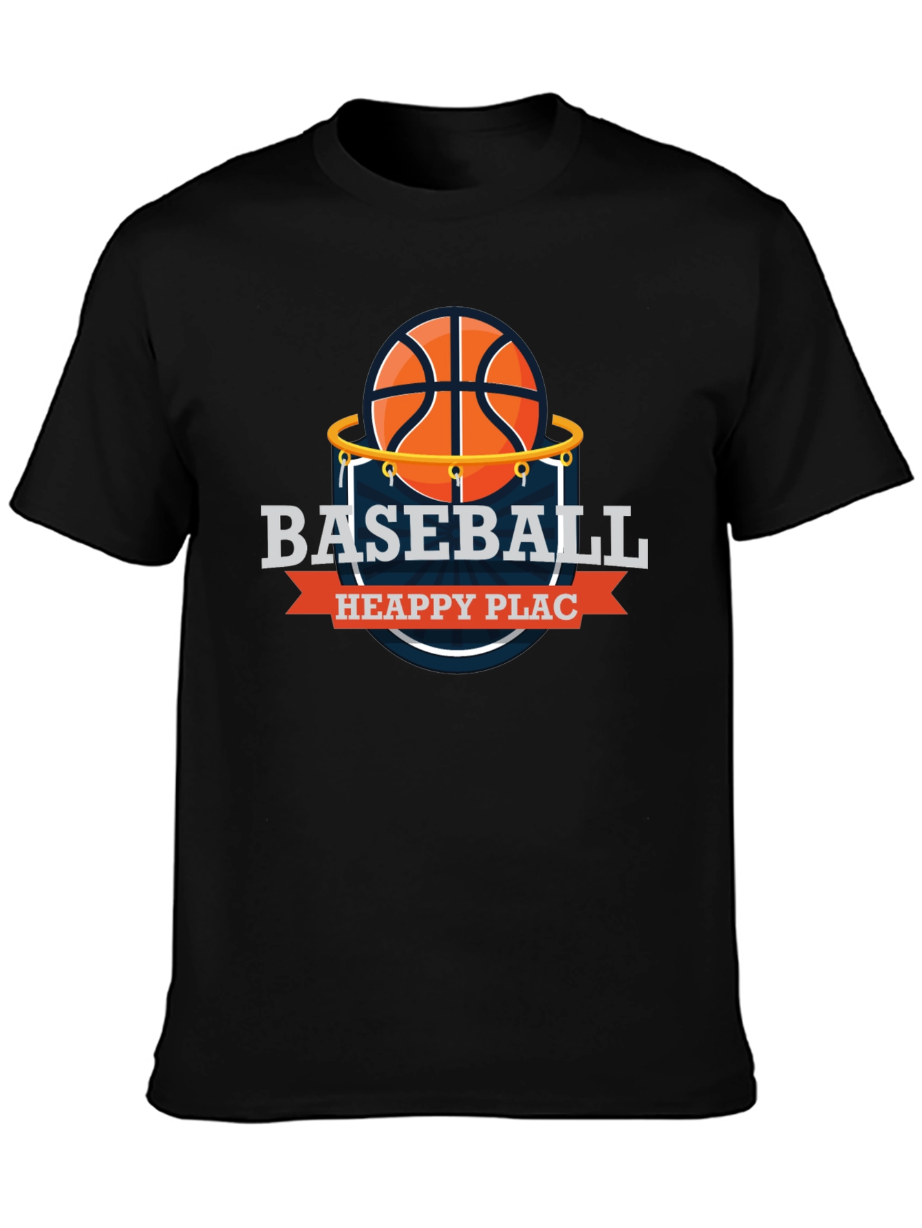 Basketball Heappy Plac T-Shirt