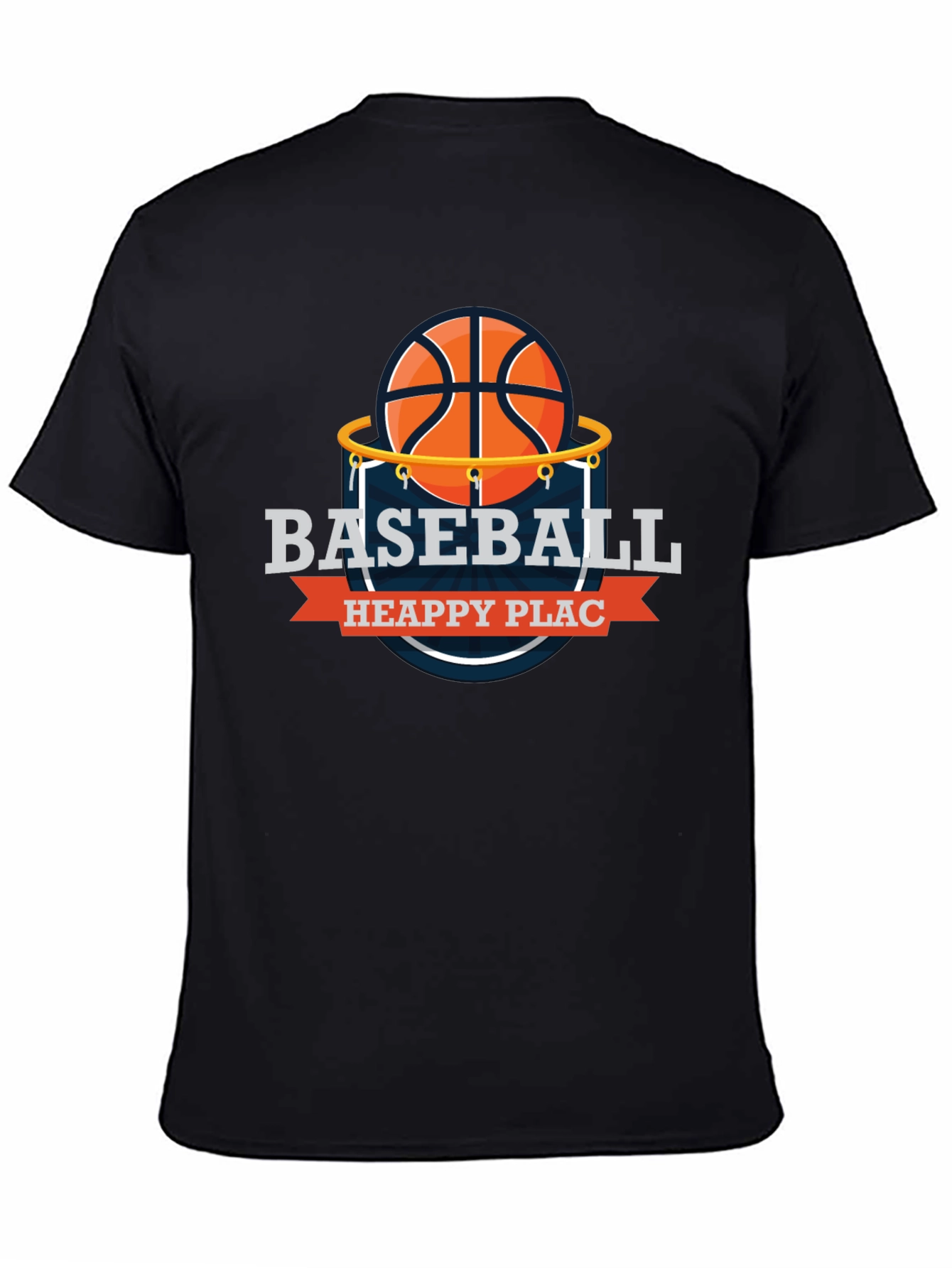 Basketball Heappy Plac T-Shirt