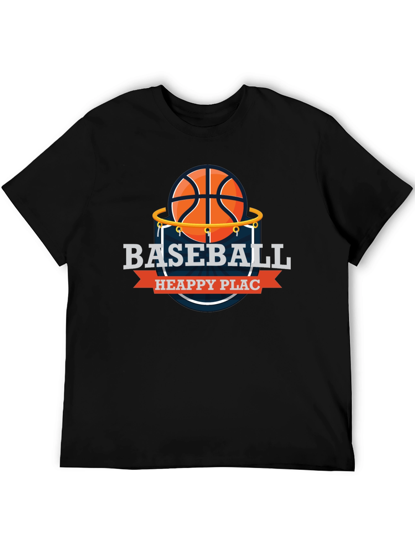 Basketball Heappy Plac T-Shirt