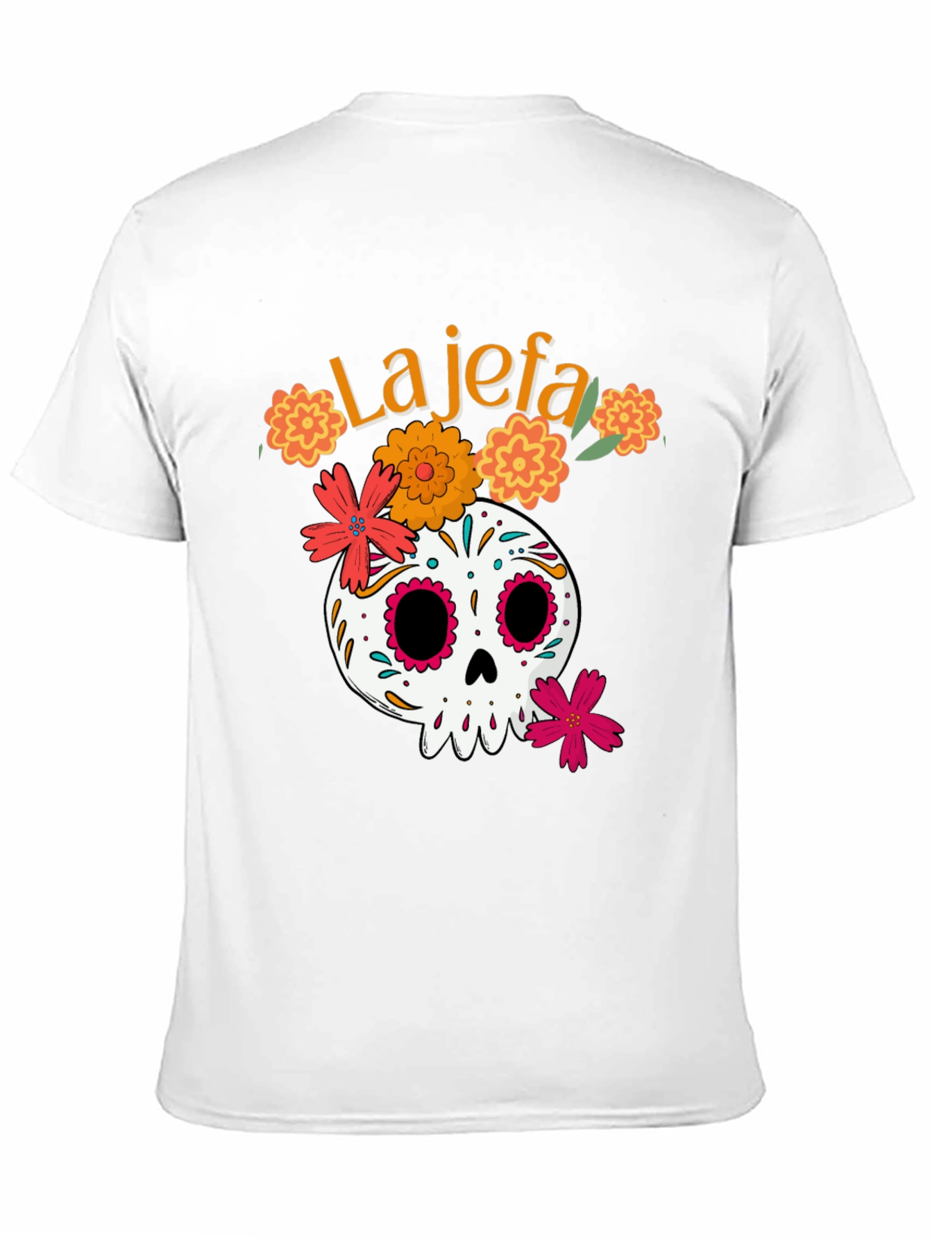 La Jefa Skull T-Shirt - Day of the Dead