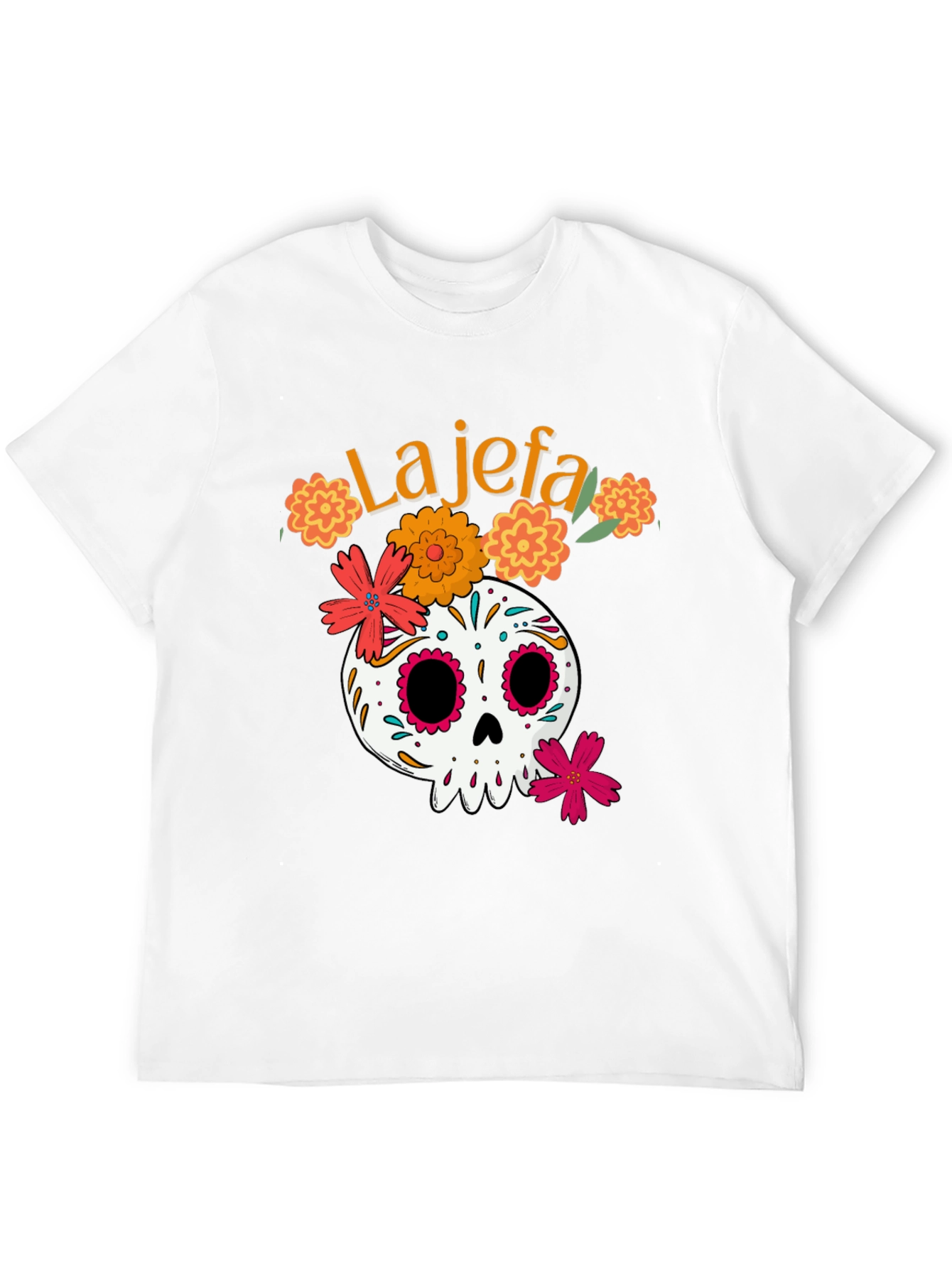 La Jefa Skull T-Shirt - Day of the Dead