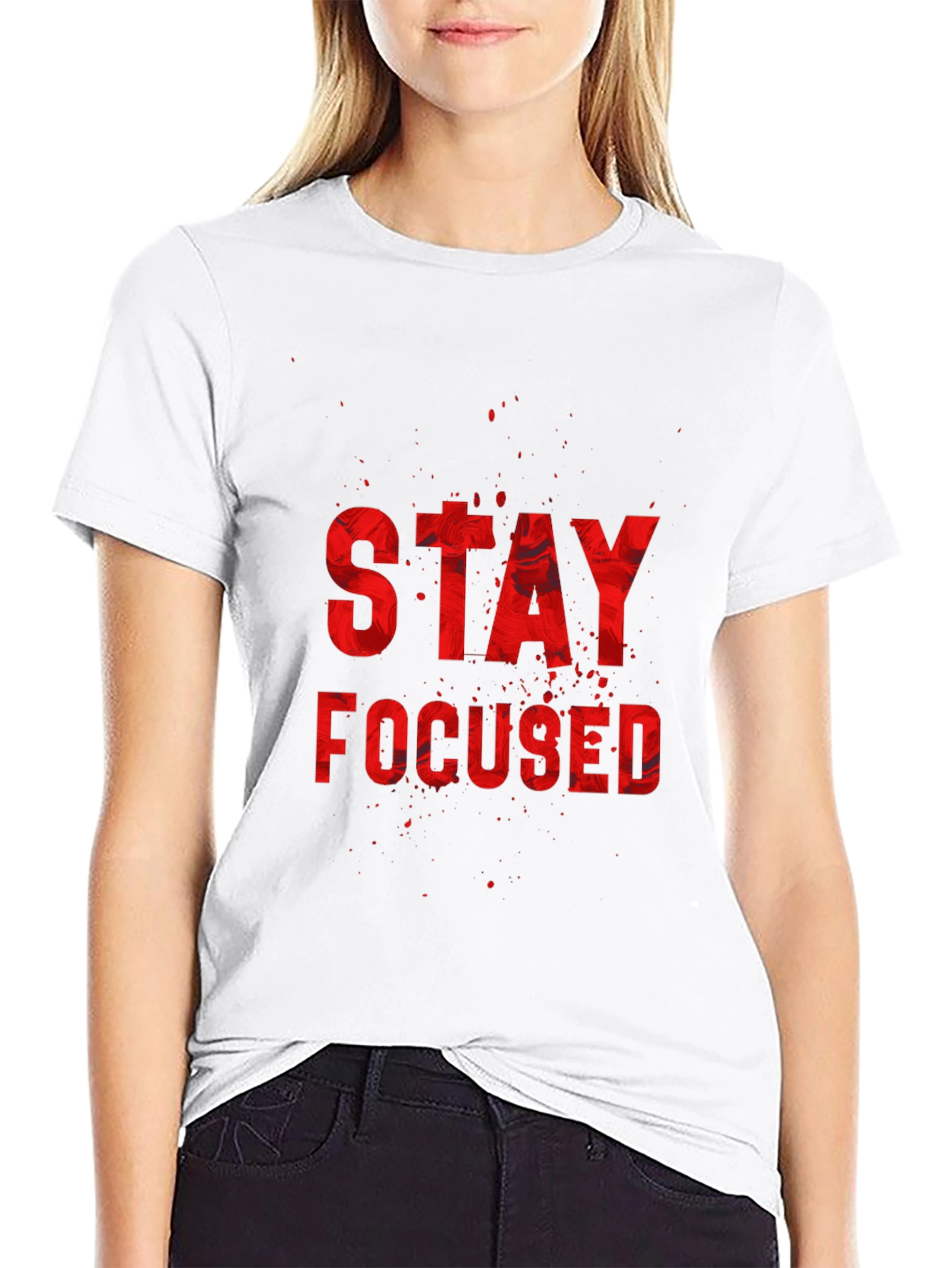 Stay Focused Graphic T-Shirt