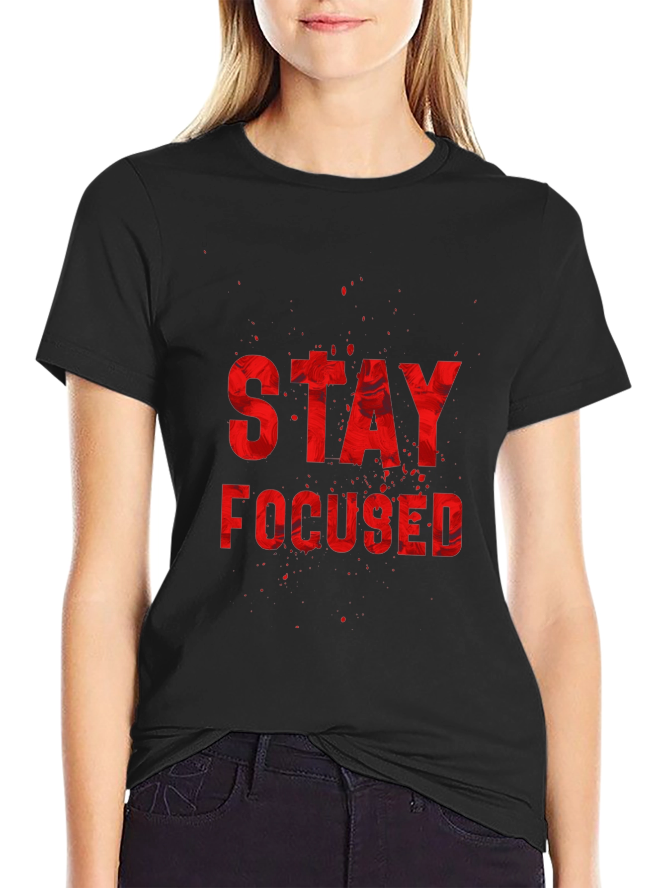 Stay Focused Graphic T-Shirt