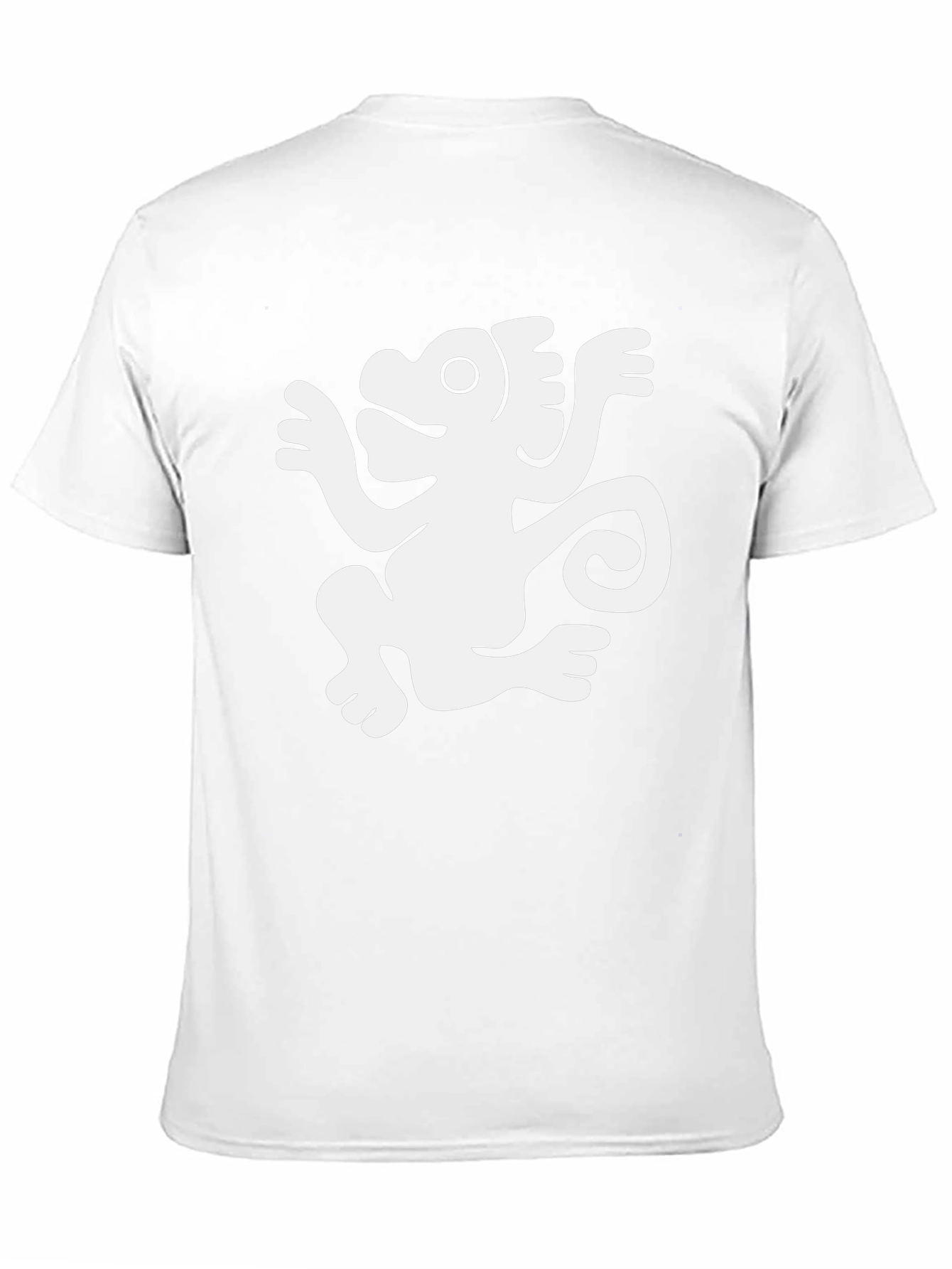 Aztec Monkey Graphic T-Shirt - Black