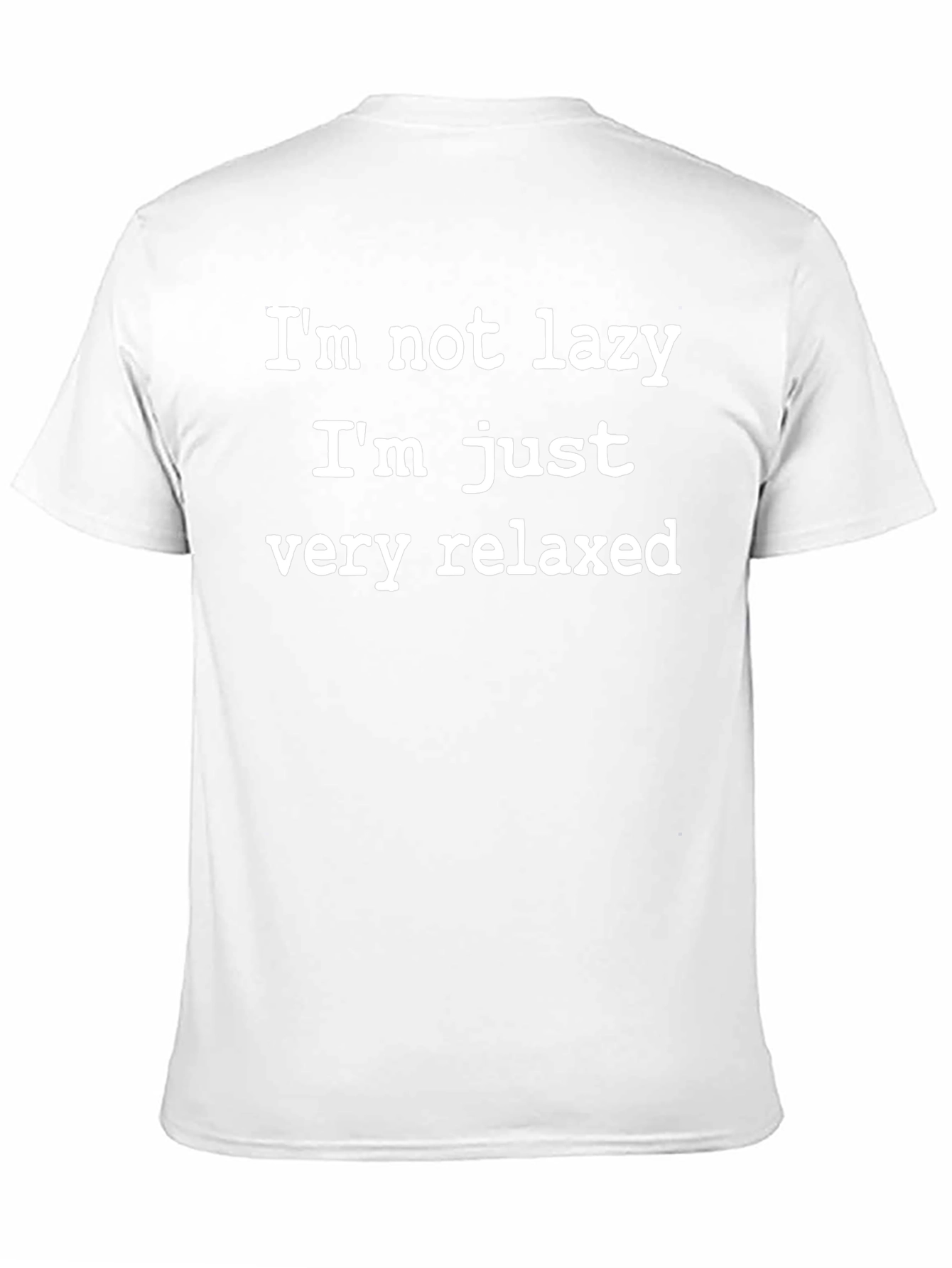 Relaxed State of Mind Funny Graphic T-Shirt