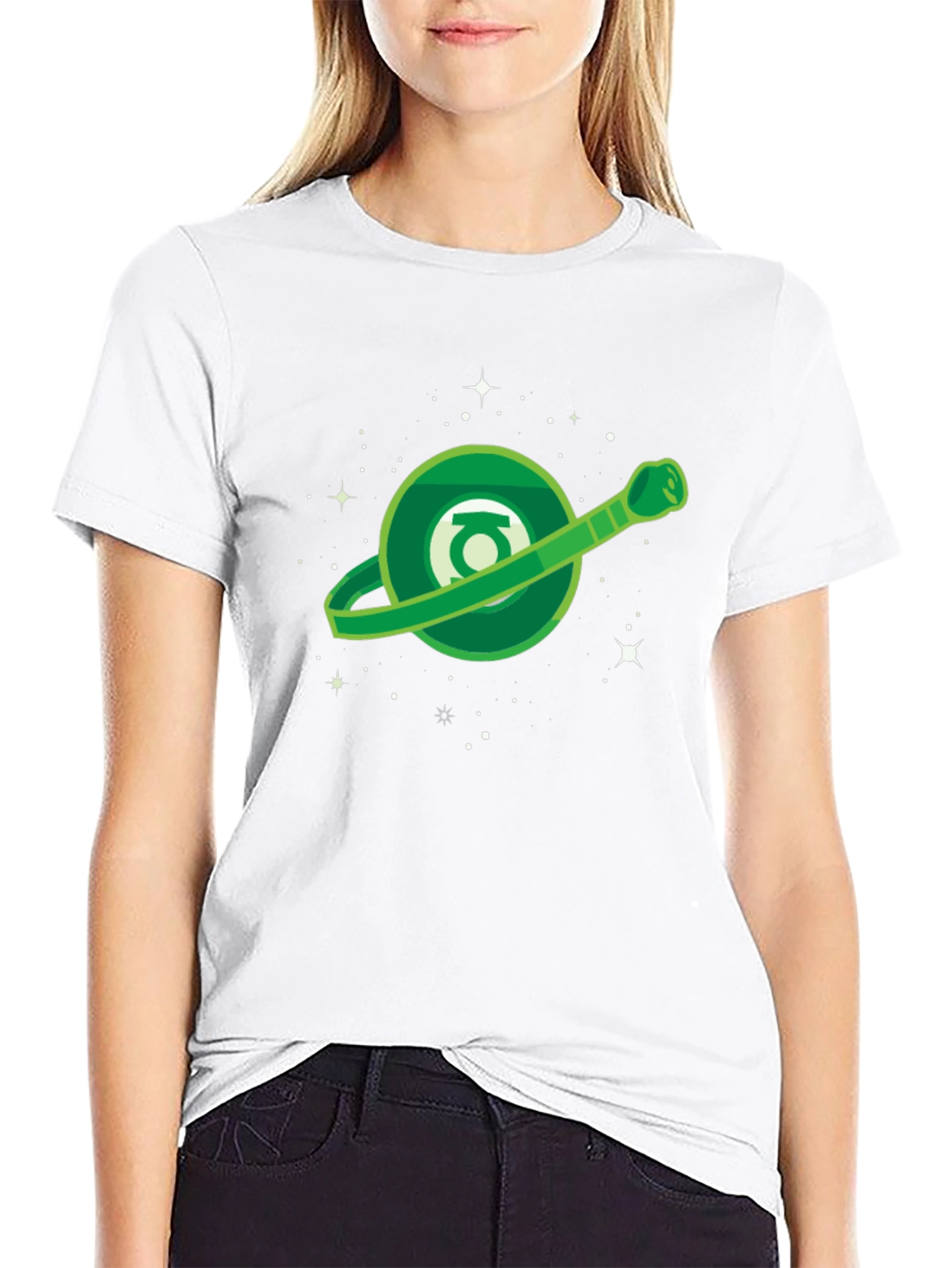 Green Lantern Saturn T-Shirt