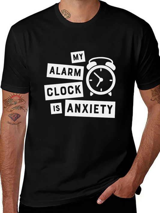 My Alarm Clock Is Anxiety Graphic T-Shirt