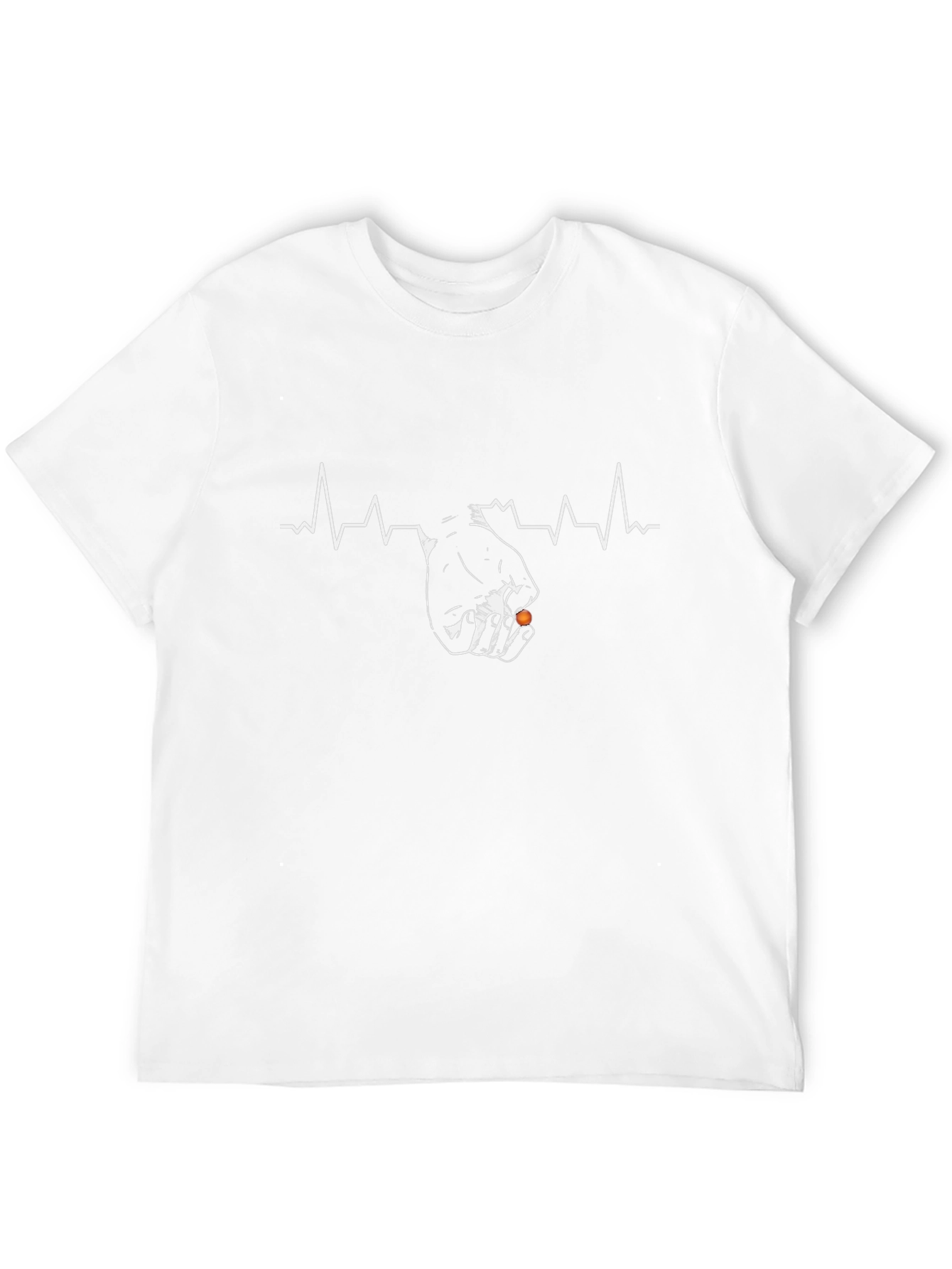 Heartbeat Gamer T-Shirt - Black