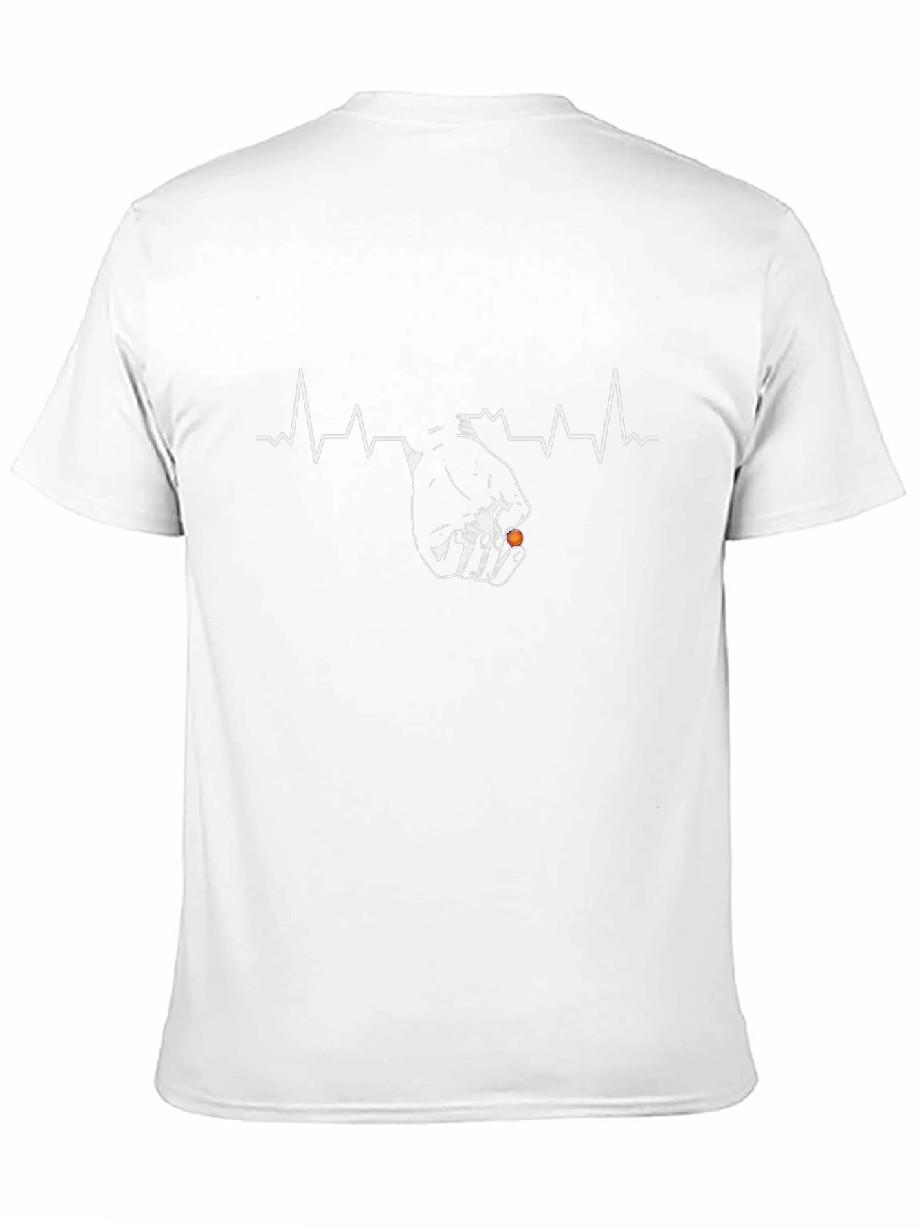 Heartbeat Gamer T-Shirt - Black
