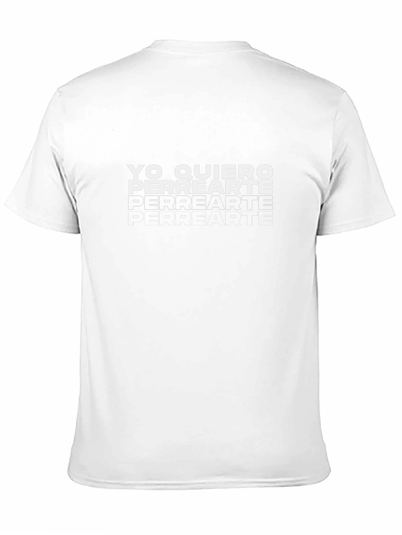 Yo Quiero Perrearte T-Shirt - Black Cotton Tee
