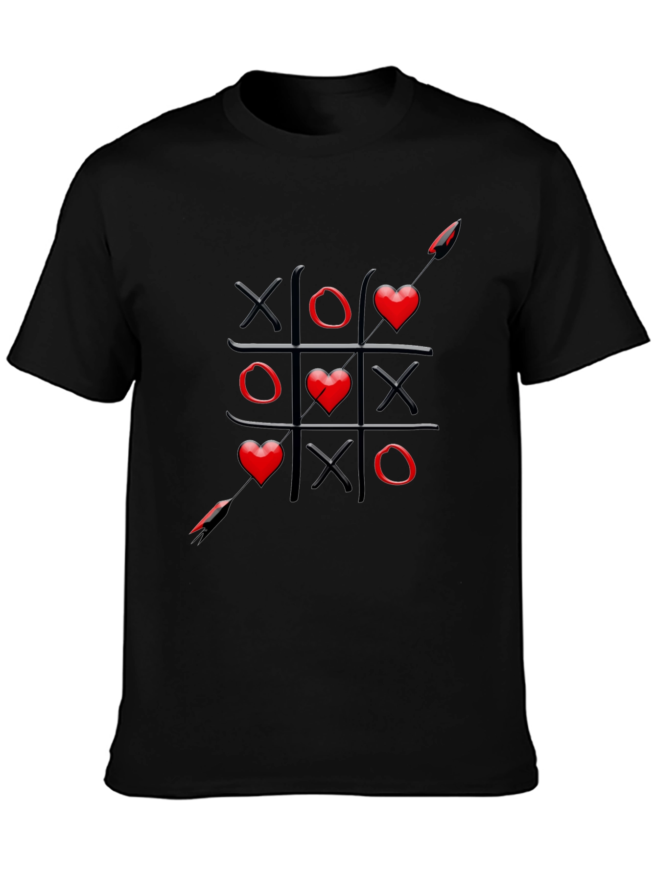 Tic-Tac-Toe Love Wins T-Shirt