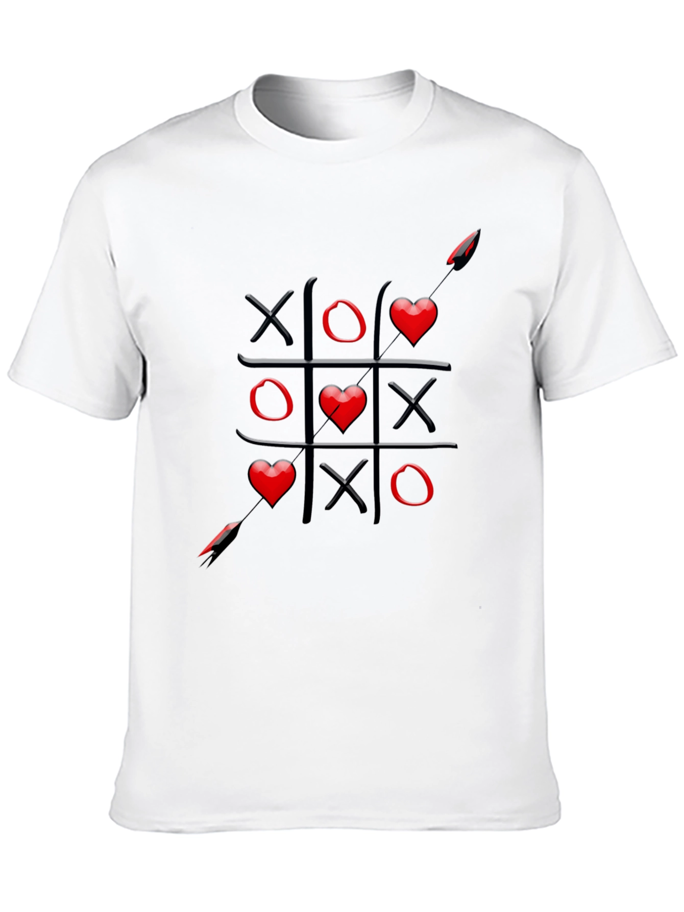Tic-Tac-Toe Love Wins T-Shirt