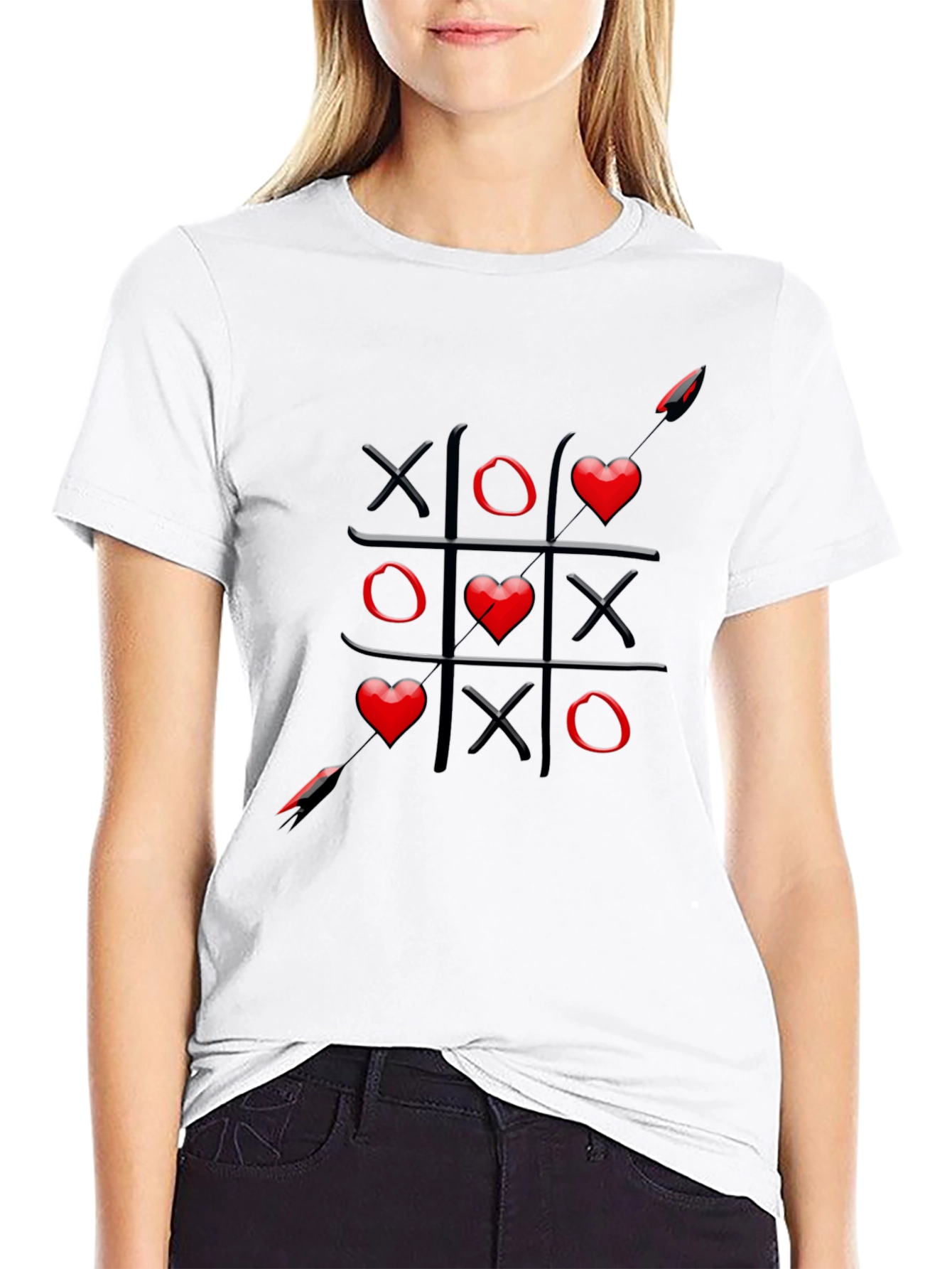 Tic-Tac-Toe Love Wins T-Shirt